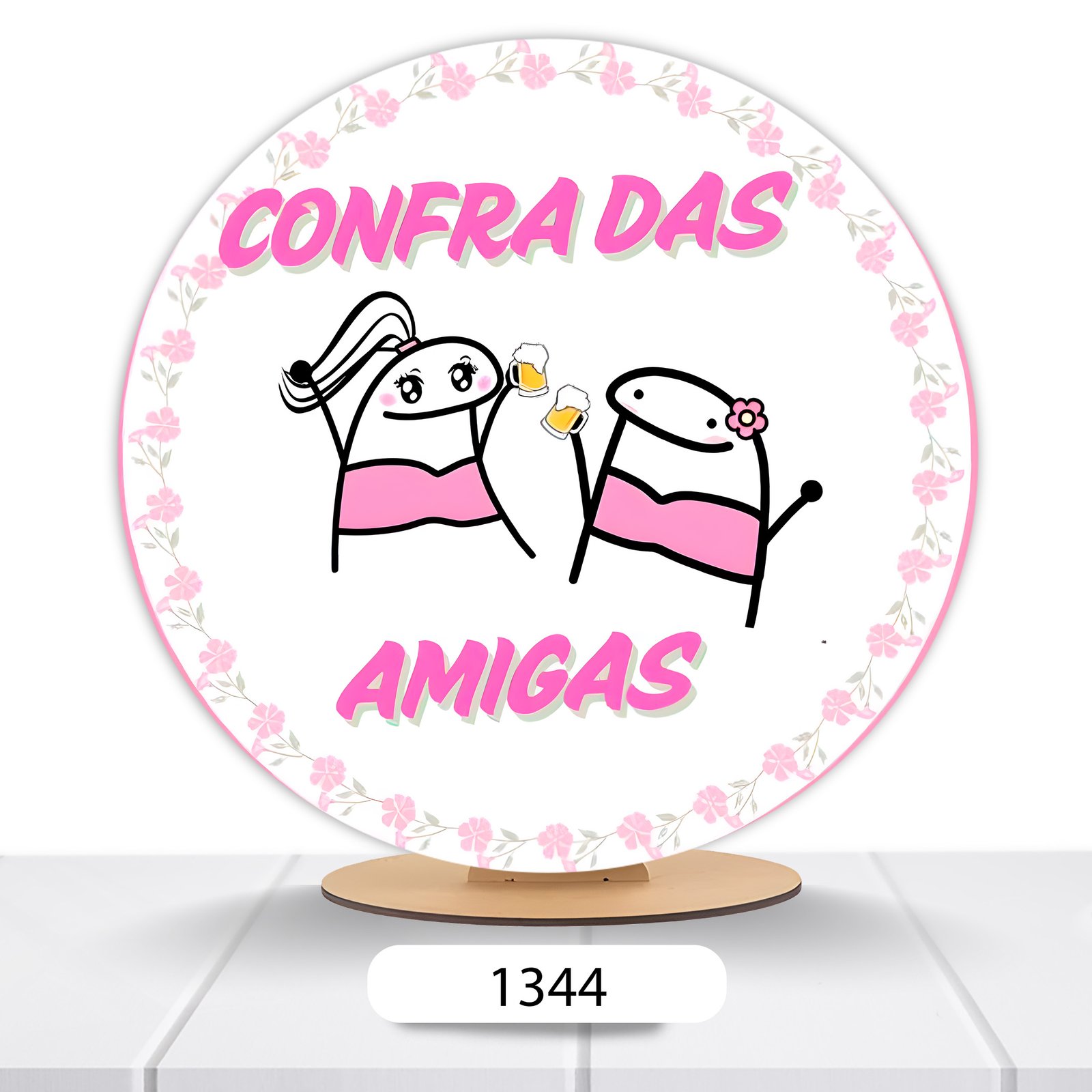 Painel Redondo Confraternização 50x50cm - Imagem 11