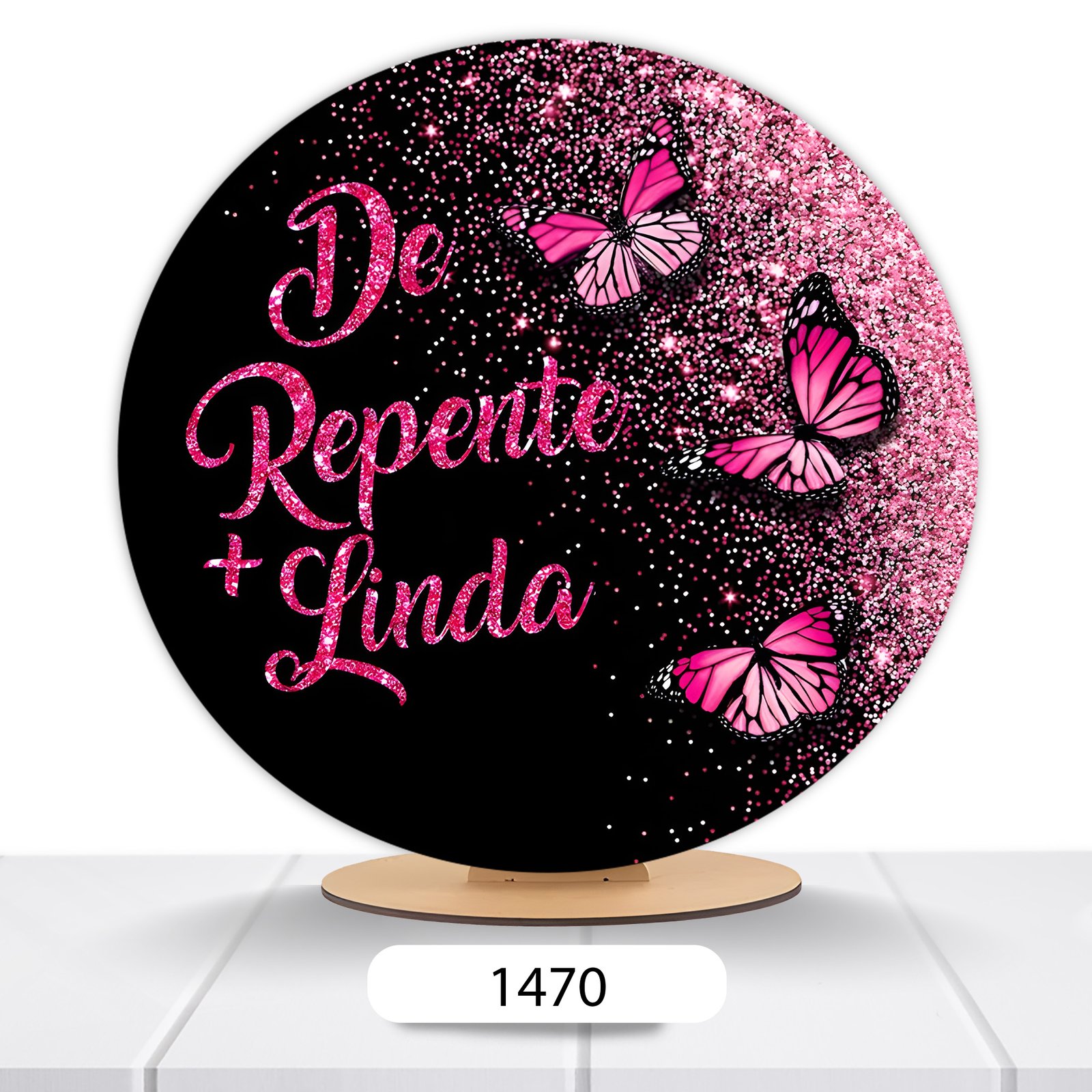 Painel Redondo De Repente... 50x50cm - Imagem 7