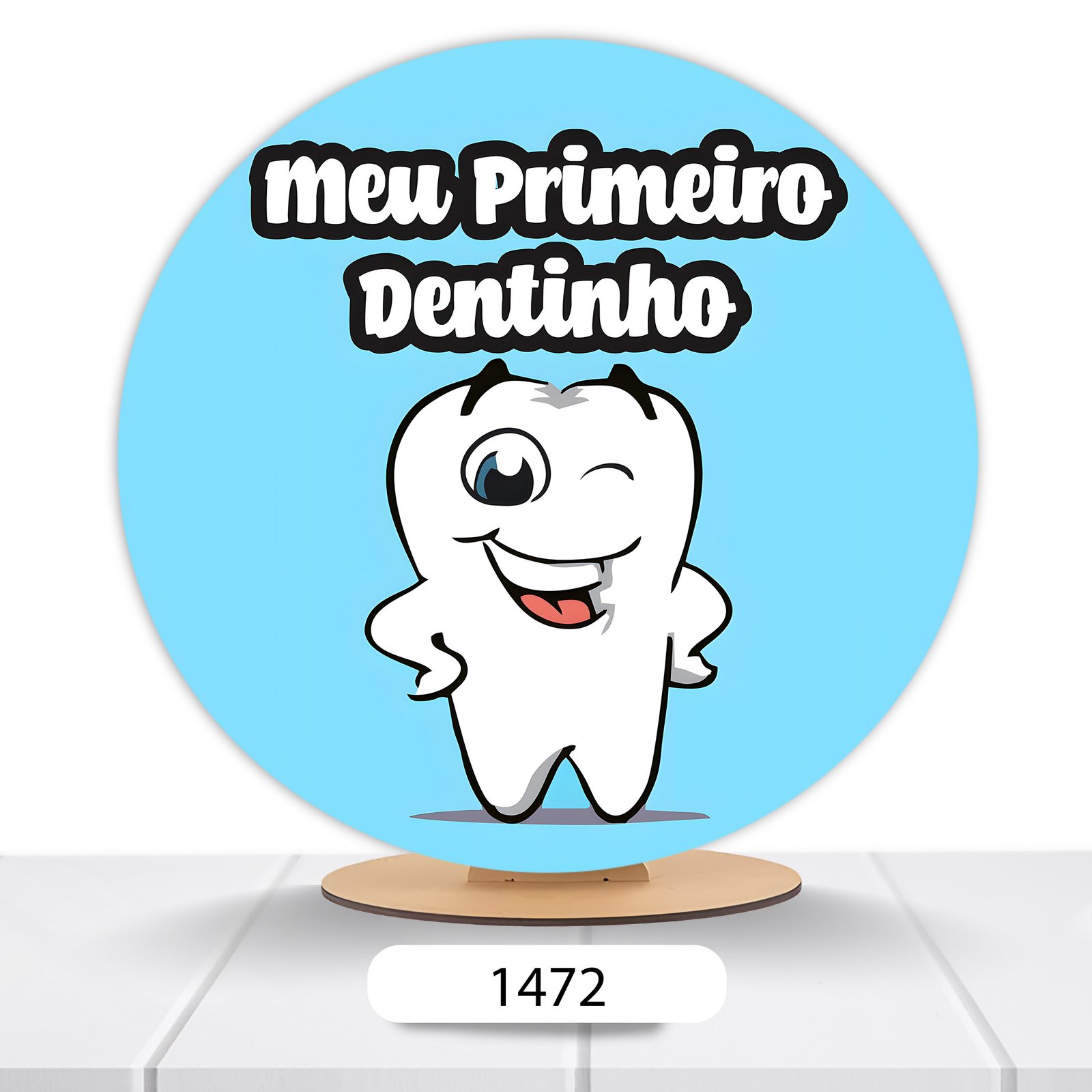Painel Redondo Dentinho 50x50cm - Imagem 2