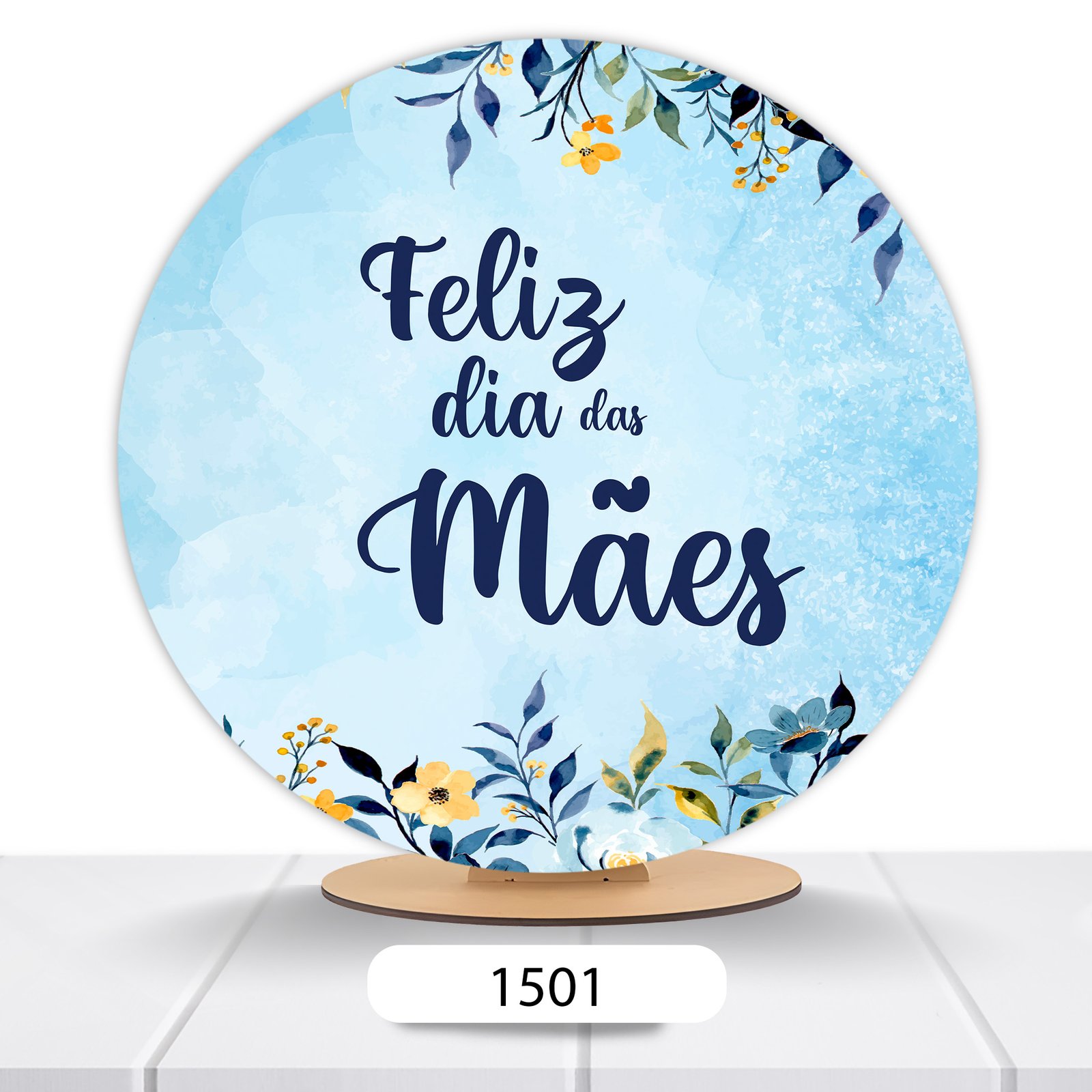 Painel Redondo Dia Das Mães 50x50cm - Imagem 8