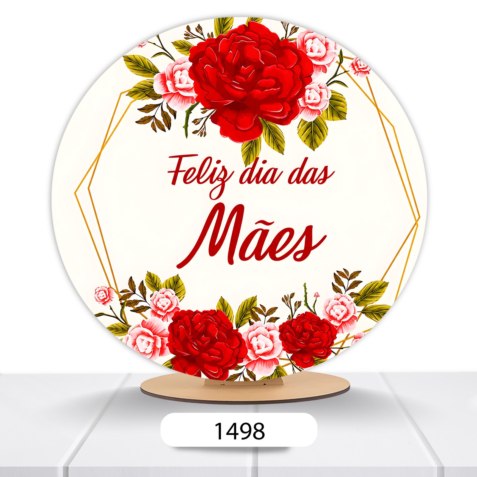 Painel Redondo Dia Das Mães 50x50cm - Imagem 5