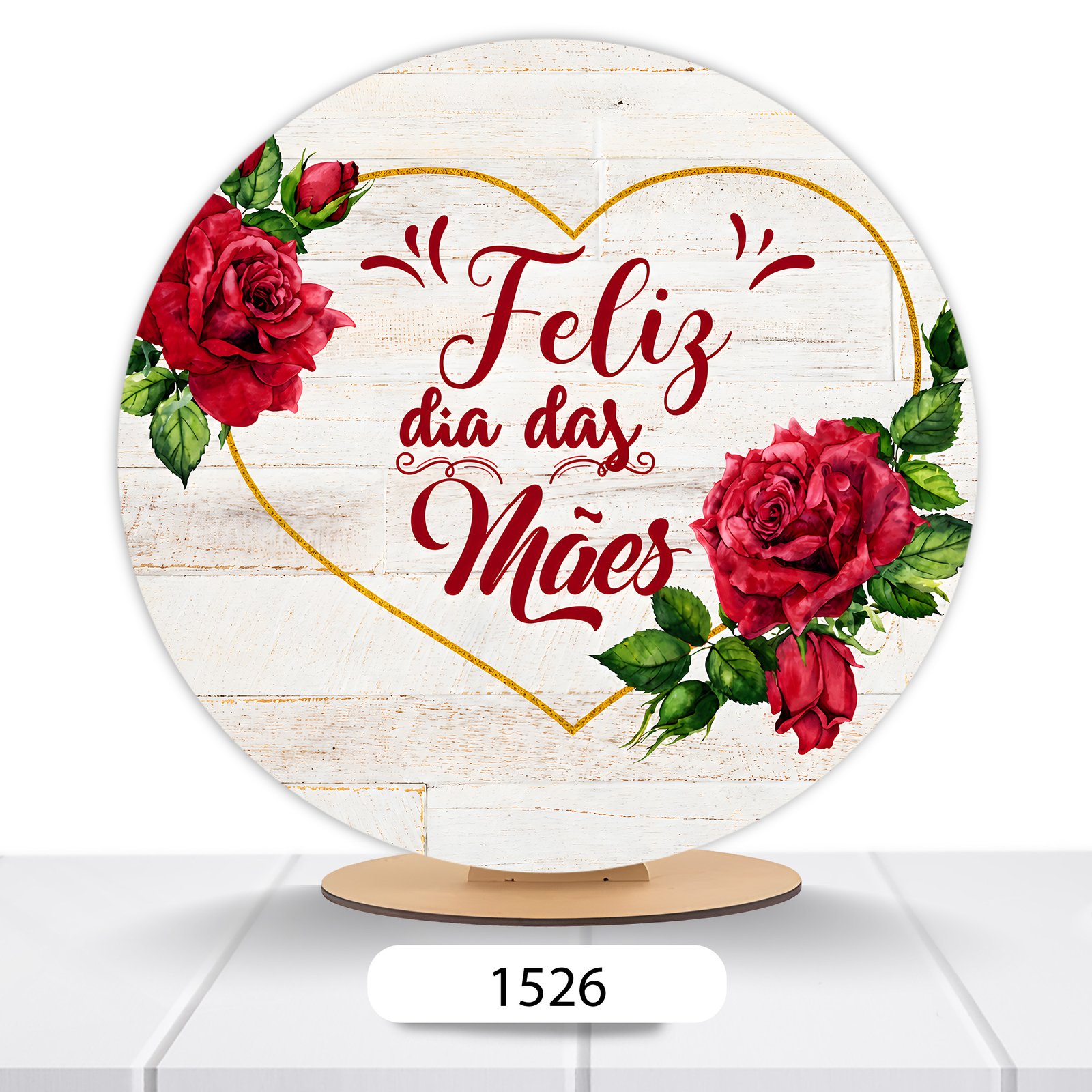 Painel Redondo Dia Das Mães 50x50cm - Imagem 14