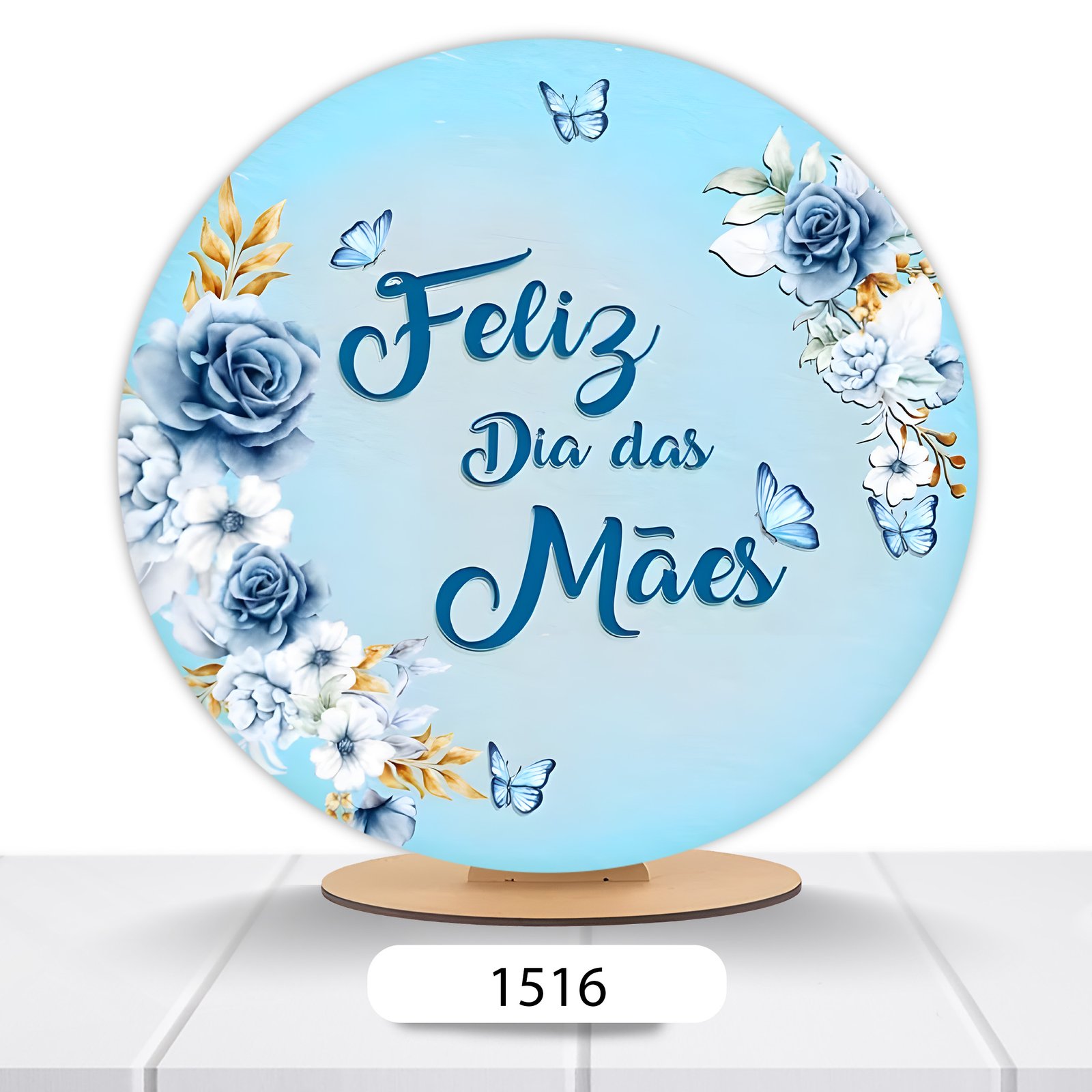 Painel Redondo Dia Das Mães 50x50cm - Imagem 4