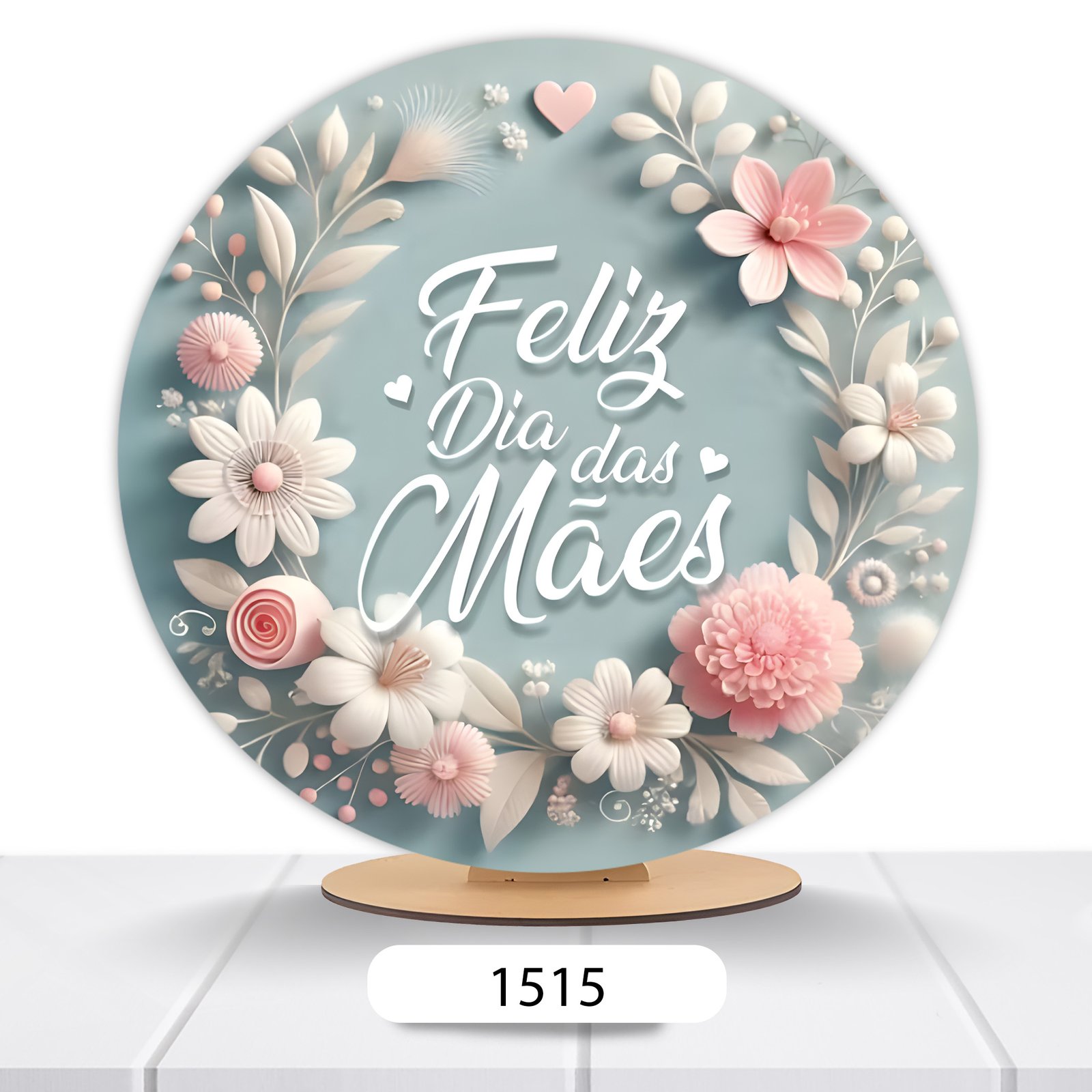Painel Redondo Dia Das Mães 50x50cm - Imagem 3