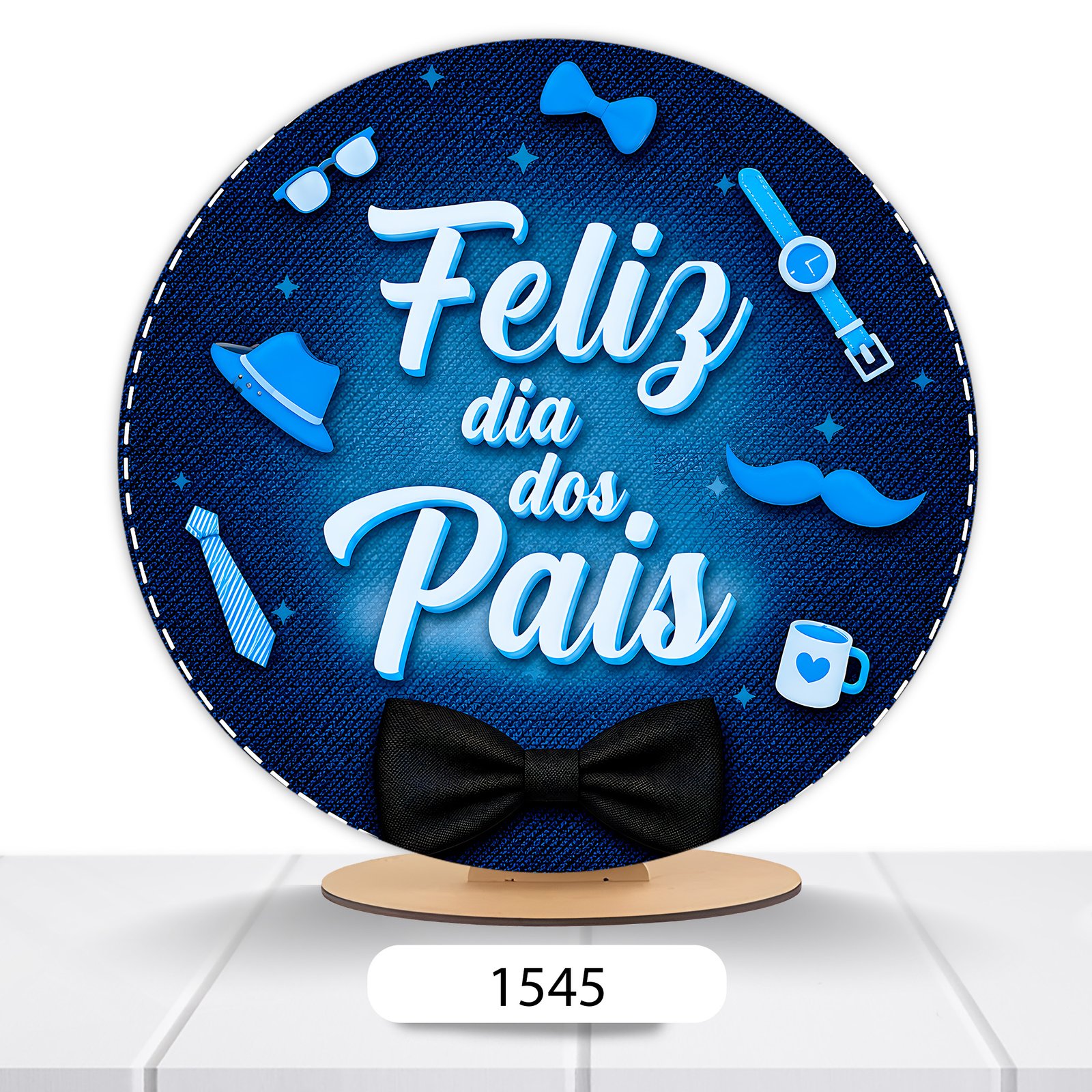 Painel Redondo Dia Dos Pais 50x50cm - Imagem 7