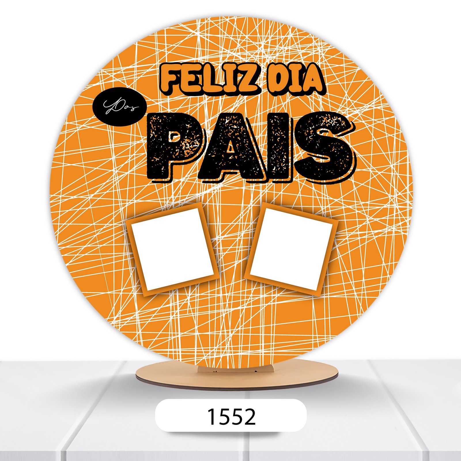 Painel Redondo Dia Dos Pais 50x50cm - Imagem 14