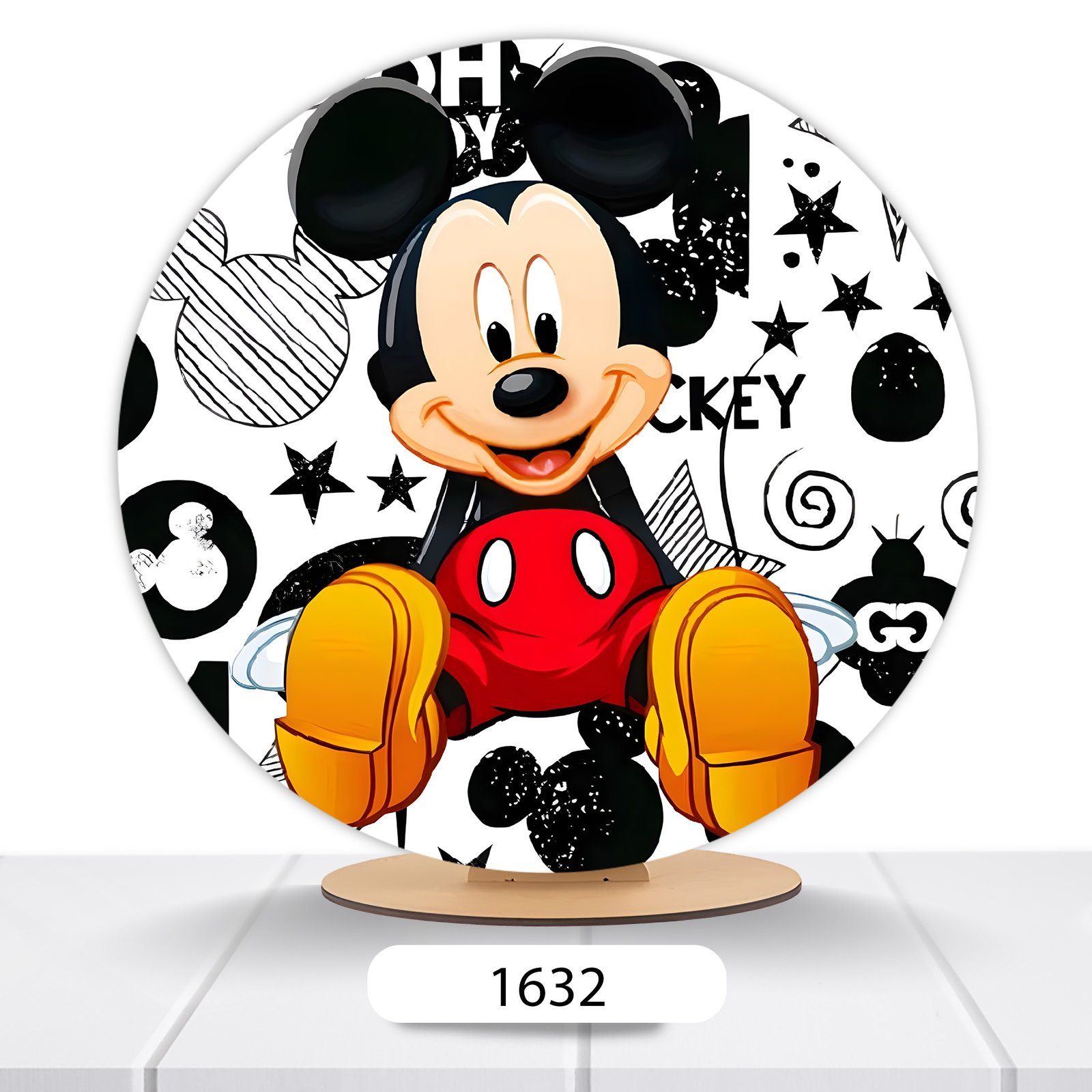 Painel Redondo Mickey 50x50cm - Imagem 18