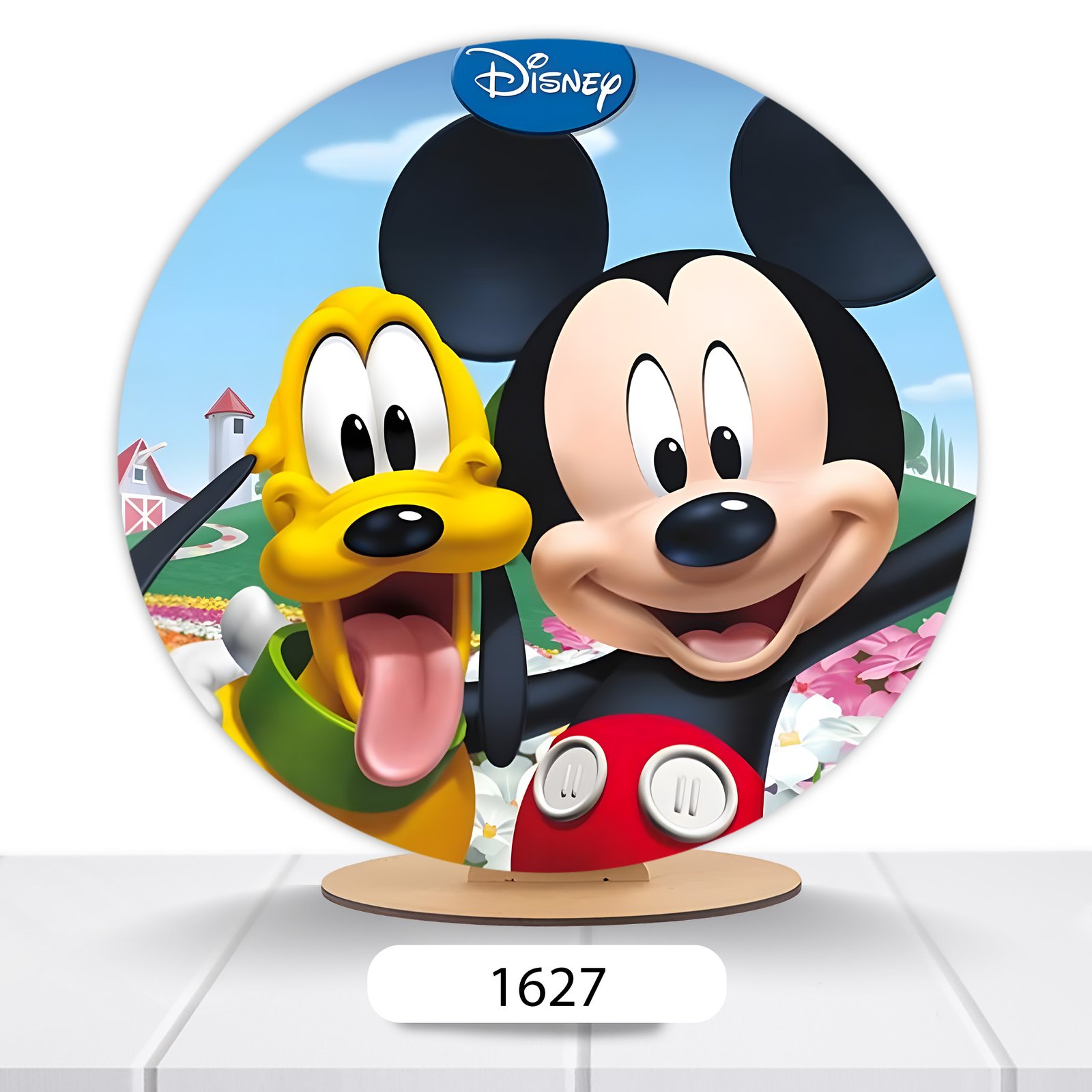 Painel Redondo Mickey 50x50cm - Imagem 13