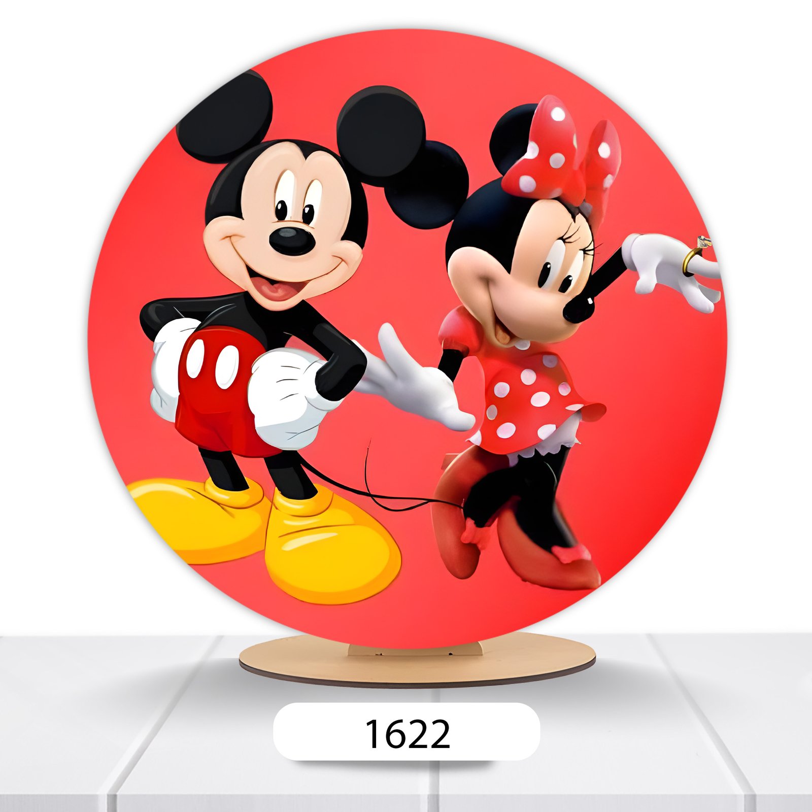 Painel Redondo Mickey 50x50cm - Imagem 8