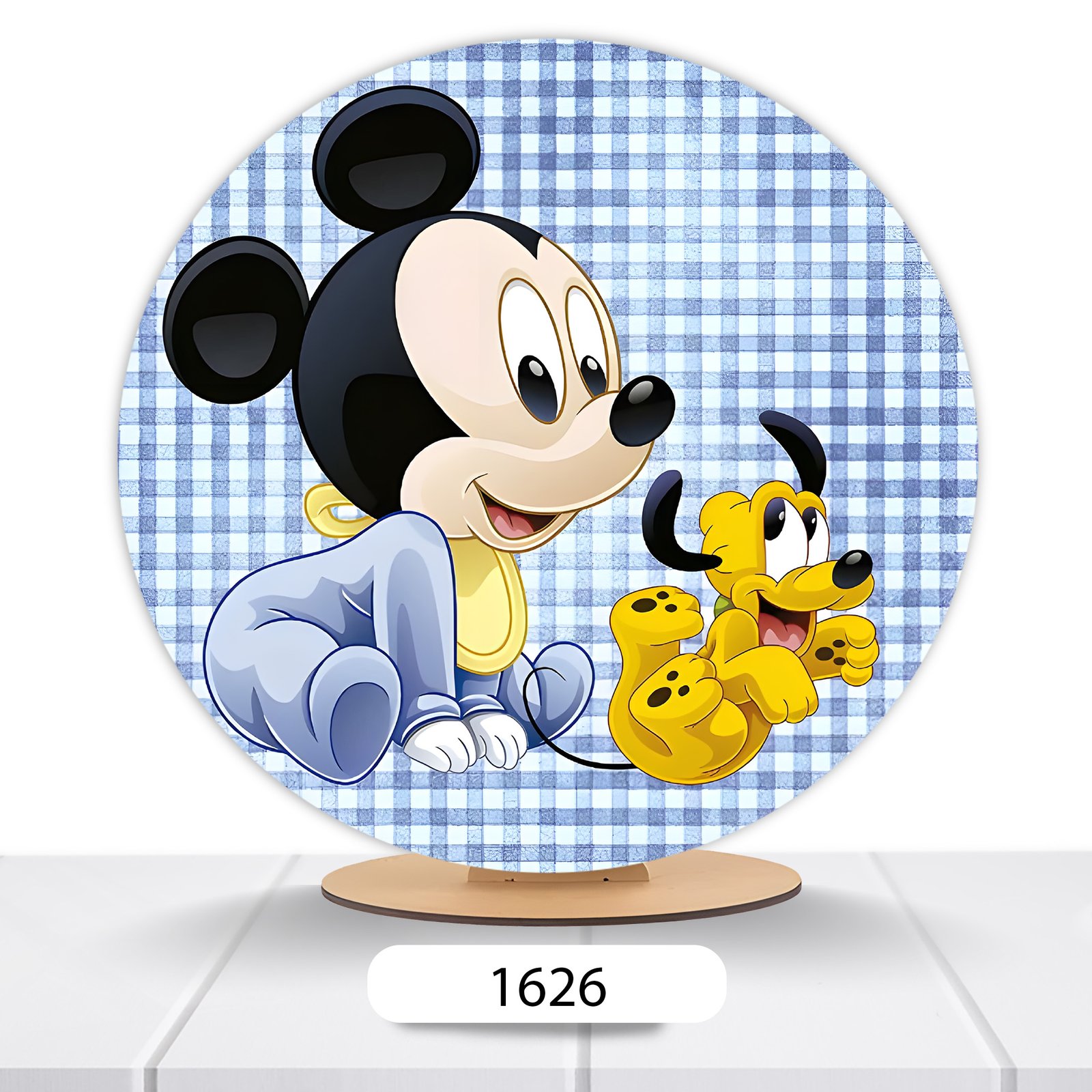 Painel Redondo Mickey 50x50cm - Imagem 12