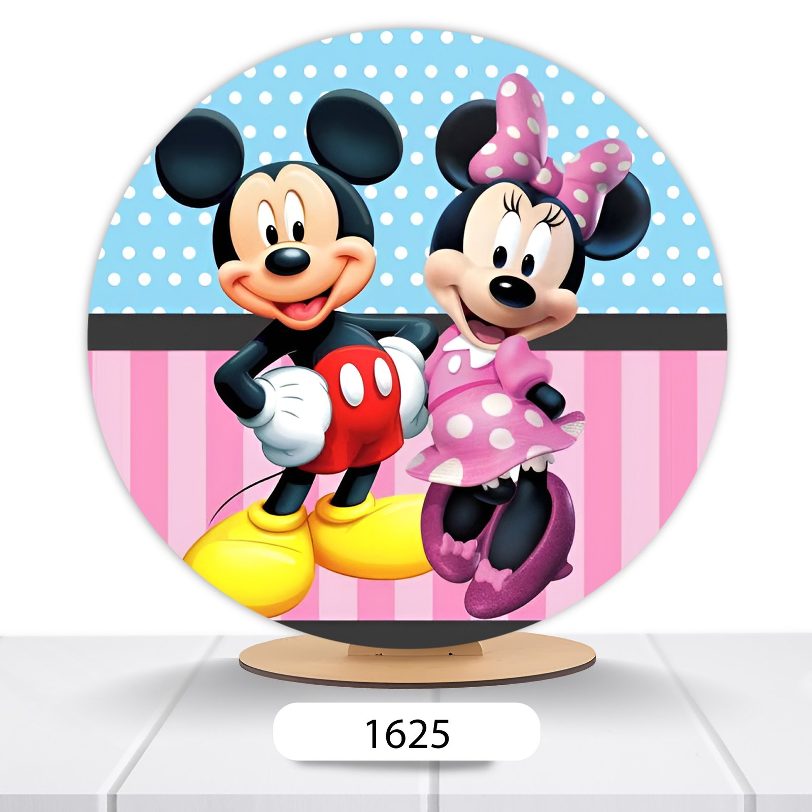 Painel Redondo Mickey 50x50cm - Imagem 11