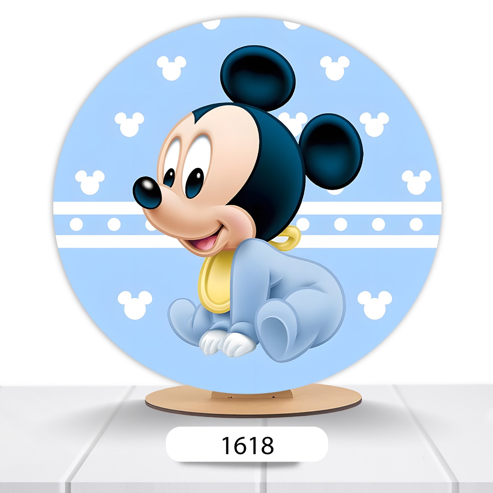Painel Redondo Mickey 50x50cm - Imagem 4