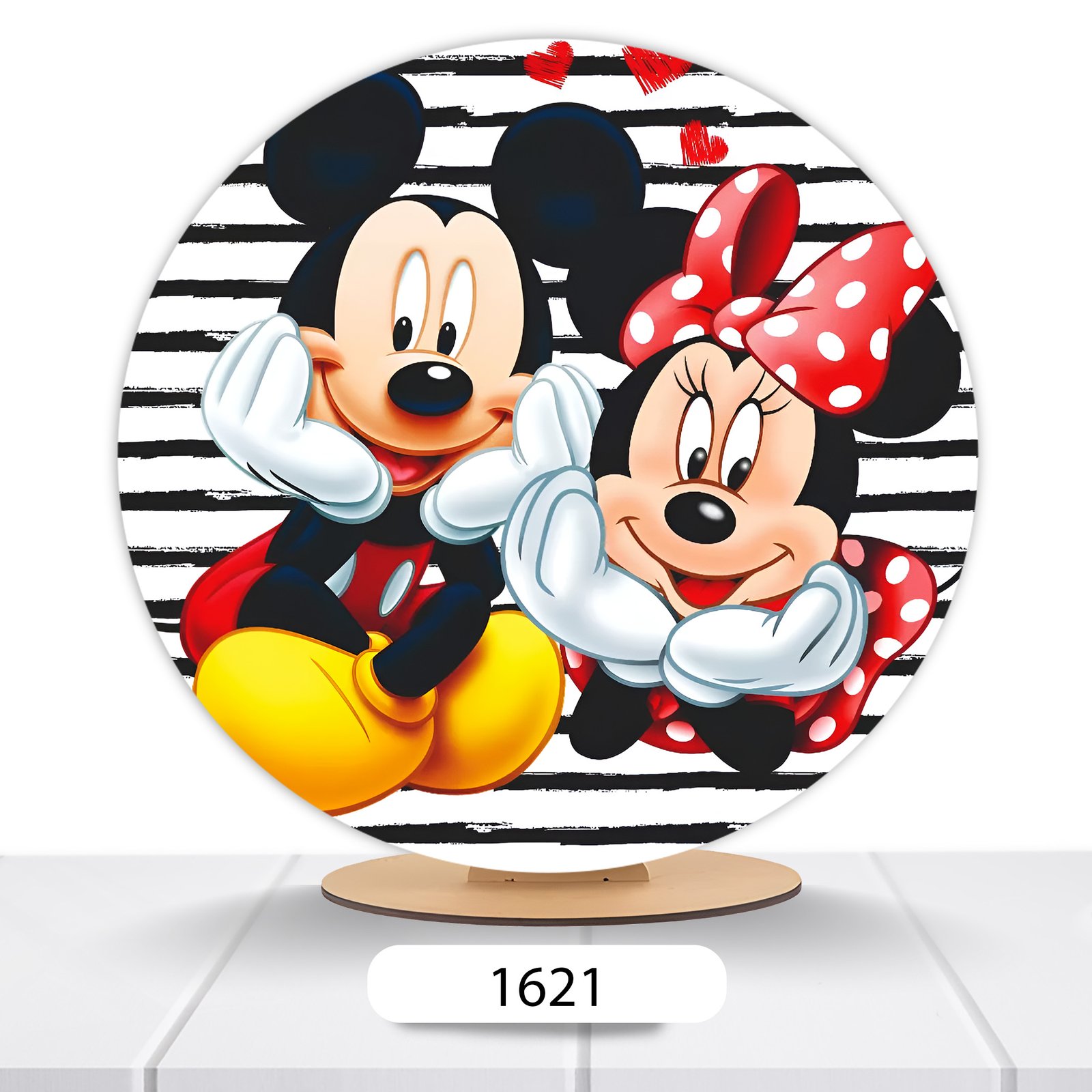 Painel Redondo Mickey 50x50cm - Imagem 7