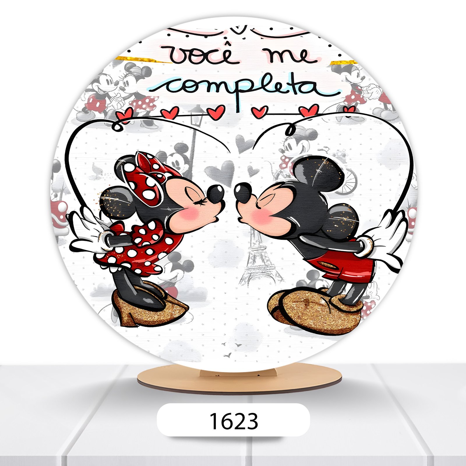 Painel Redondo Mickey 50x50cm - Imagem 9