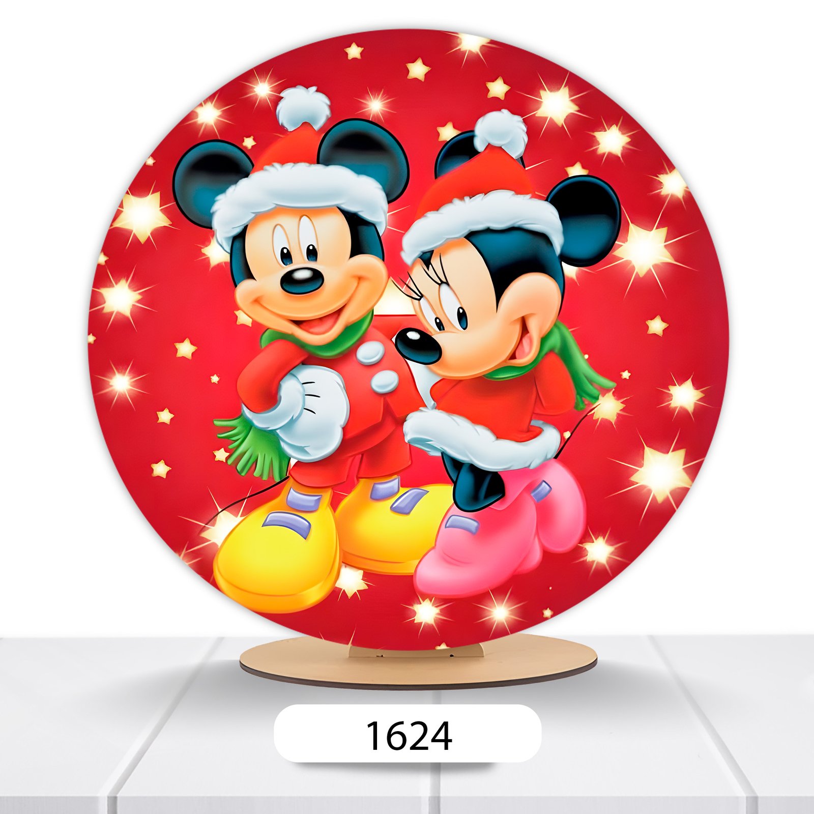 Painel Redondo Mickey 50x50cm - Imagem 10