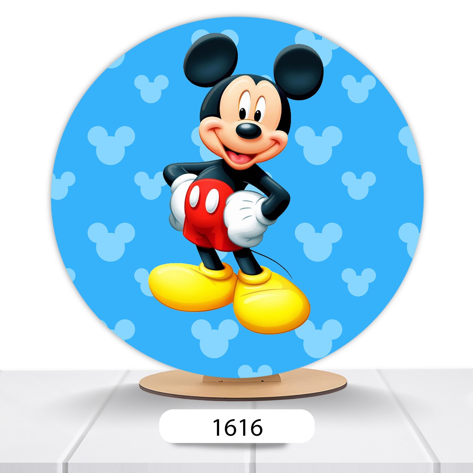 Painel Redondo Mickey 50x50cm - Imagem 2