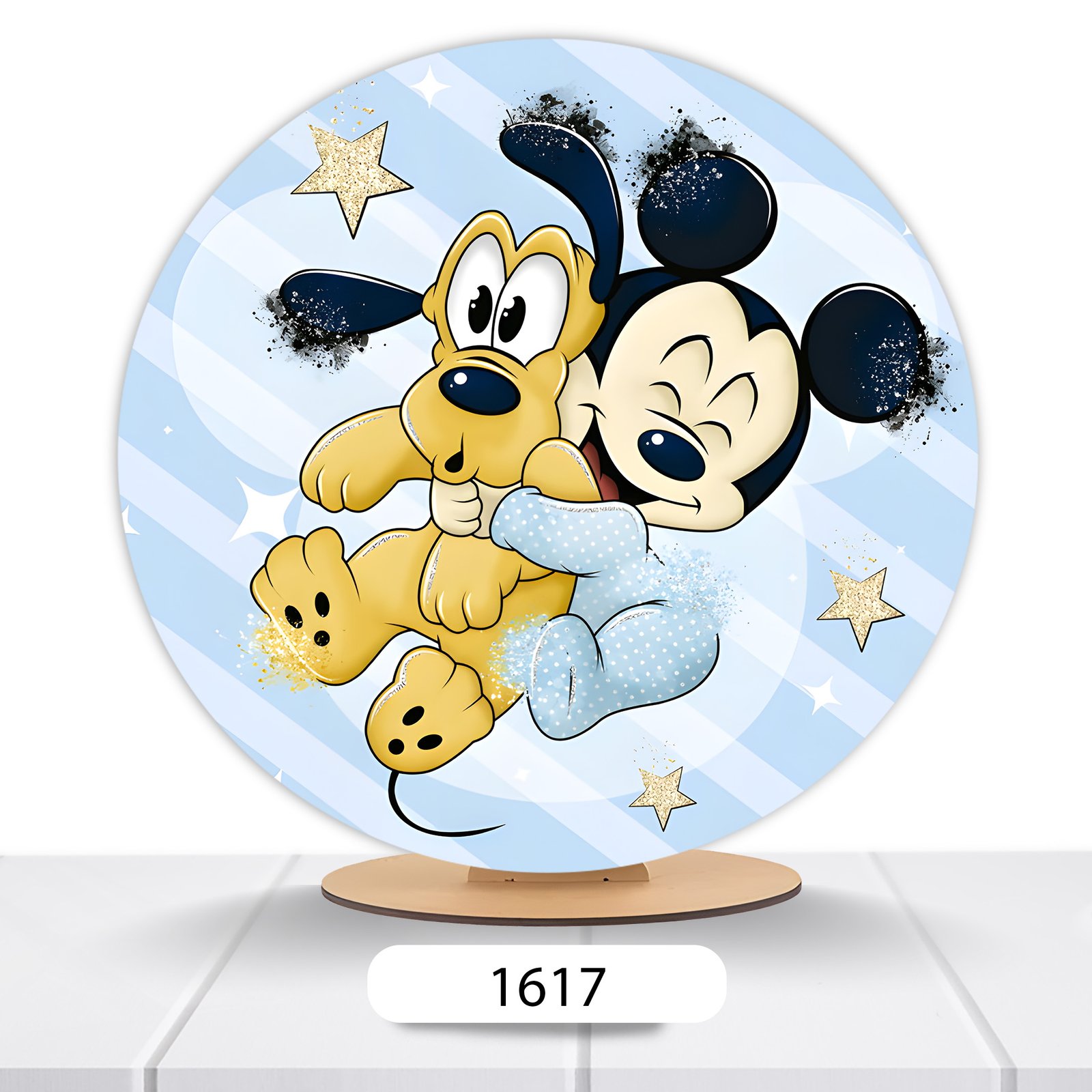 Painel Redondo Mickey 50x50cm - Imagem 3