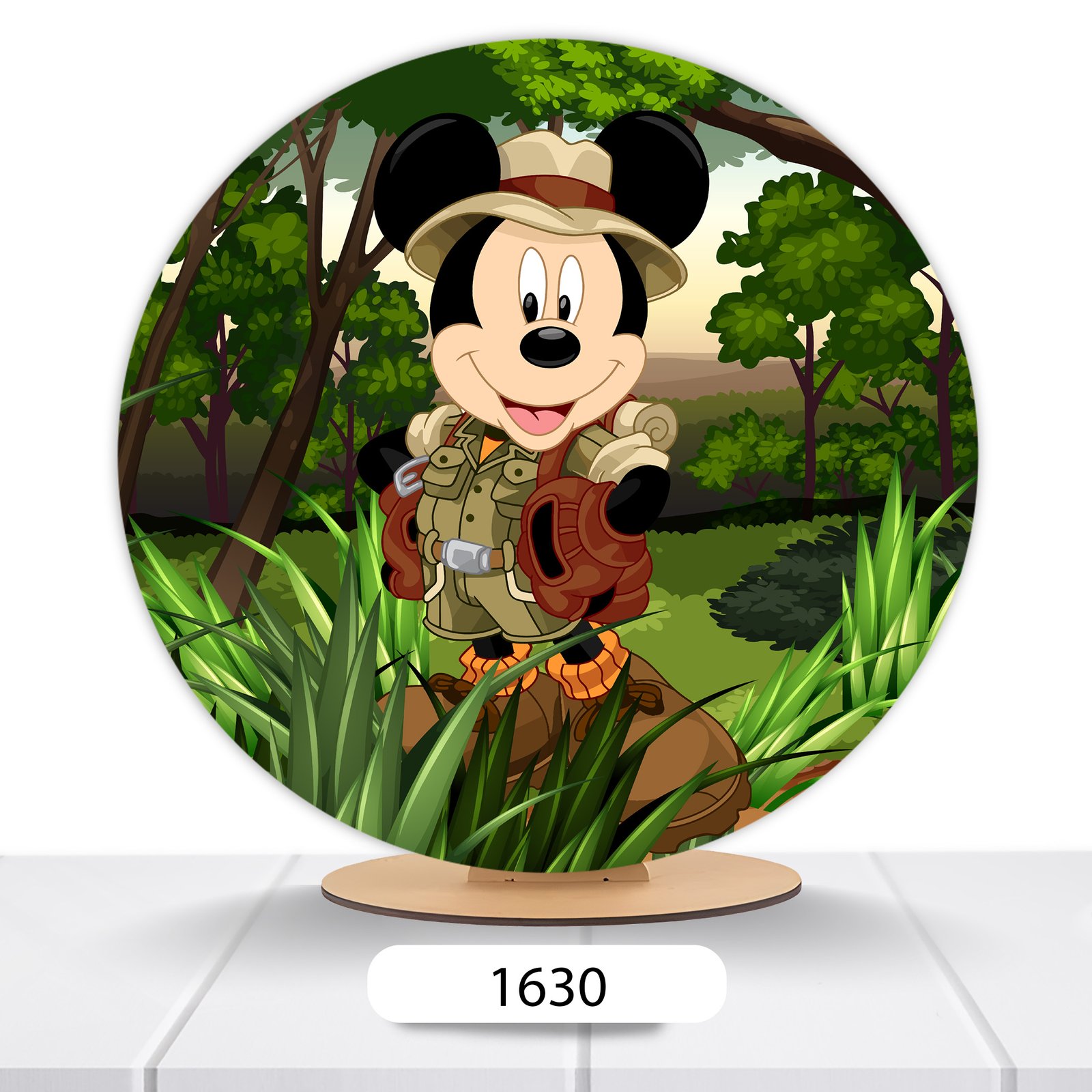 Painel Redondo Mickey 50x50cm - Imagem 16