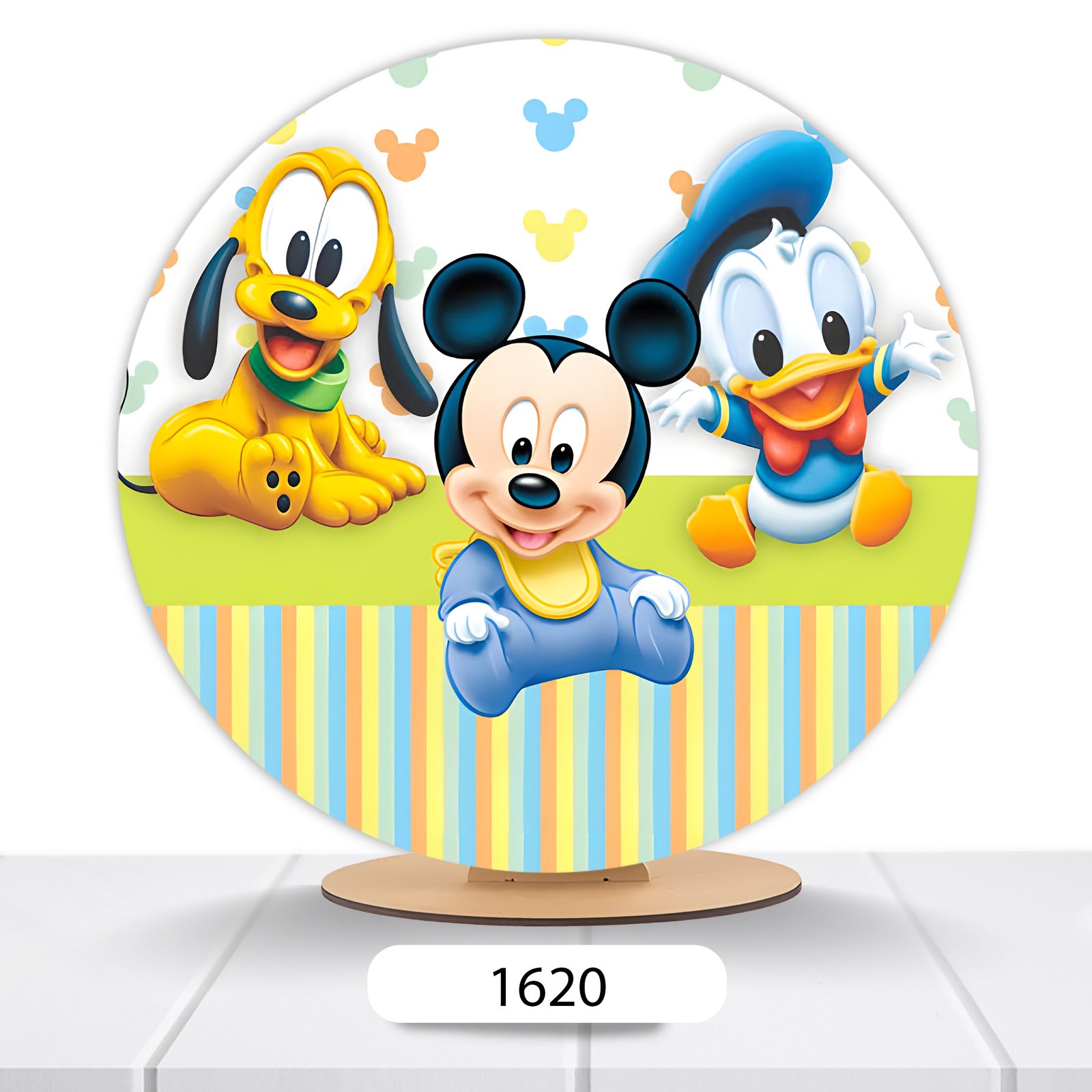 Painel Redondo Mickey 50x50cm - Imagem 6