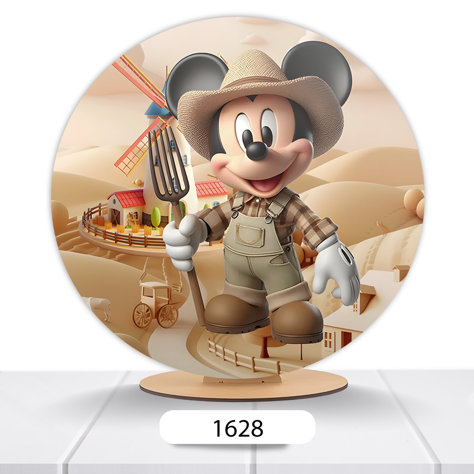 Painel Redondo Mickey 50x50cm - Imagem 14