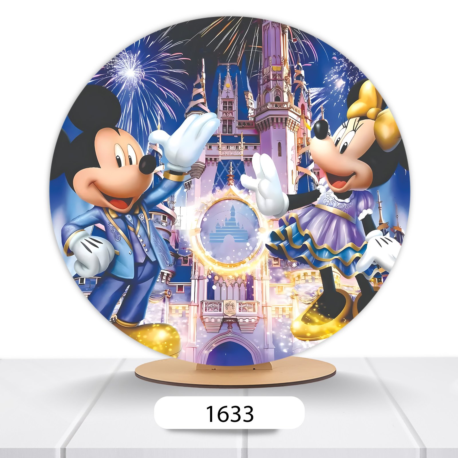 Painel Redondo Mickey 50x50cm - Imagem 19