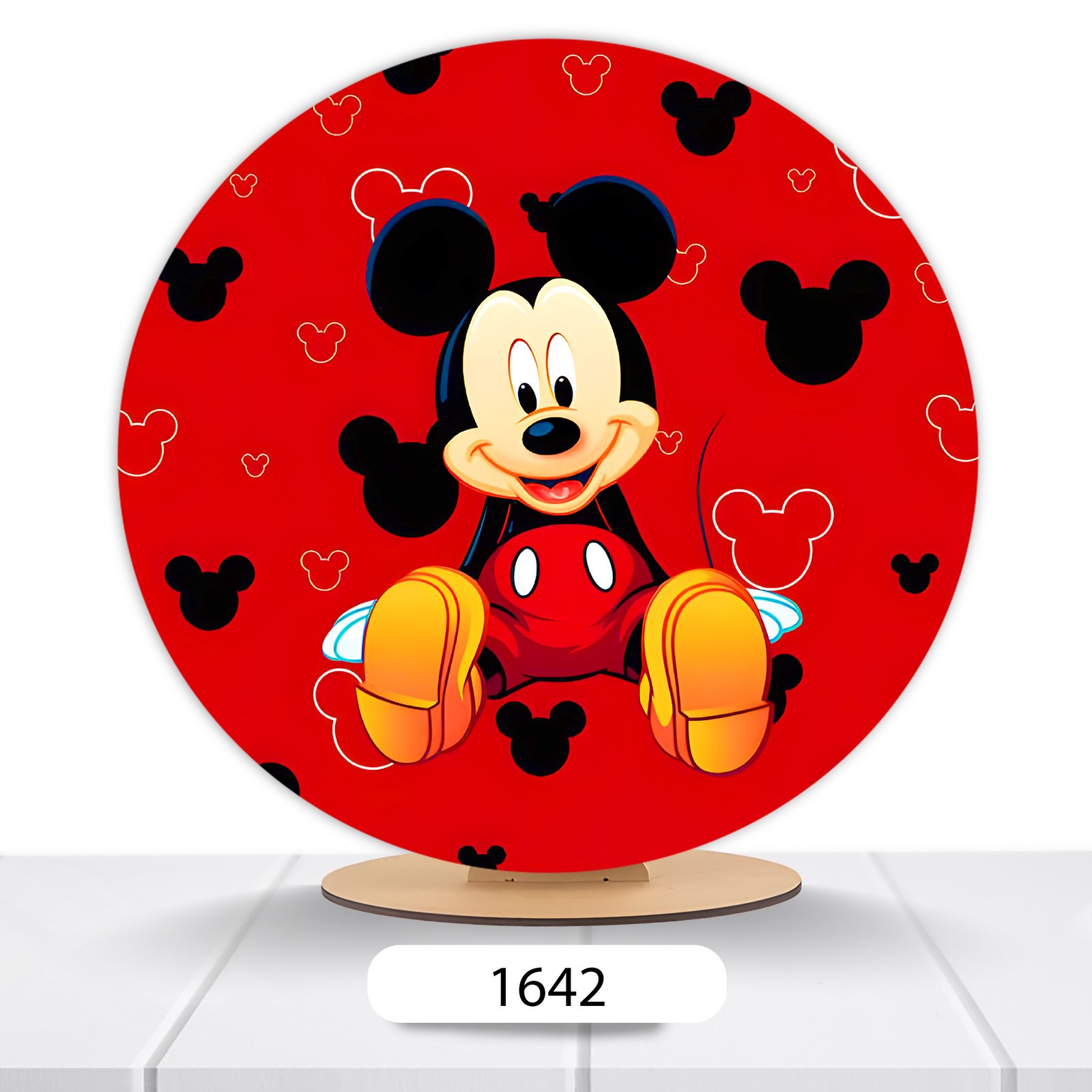 Painel Redondo Mickey 50x50cm - Imagem 9