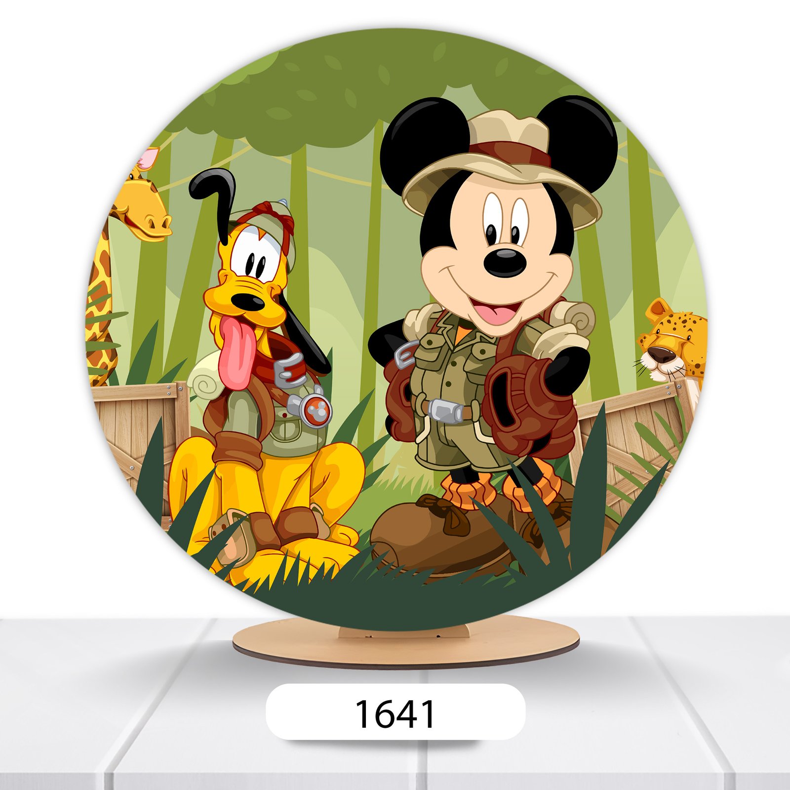 Painel Redondo Mickey 50x50cm - Imagem 8