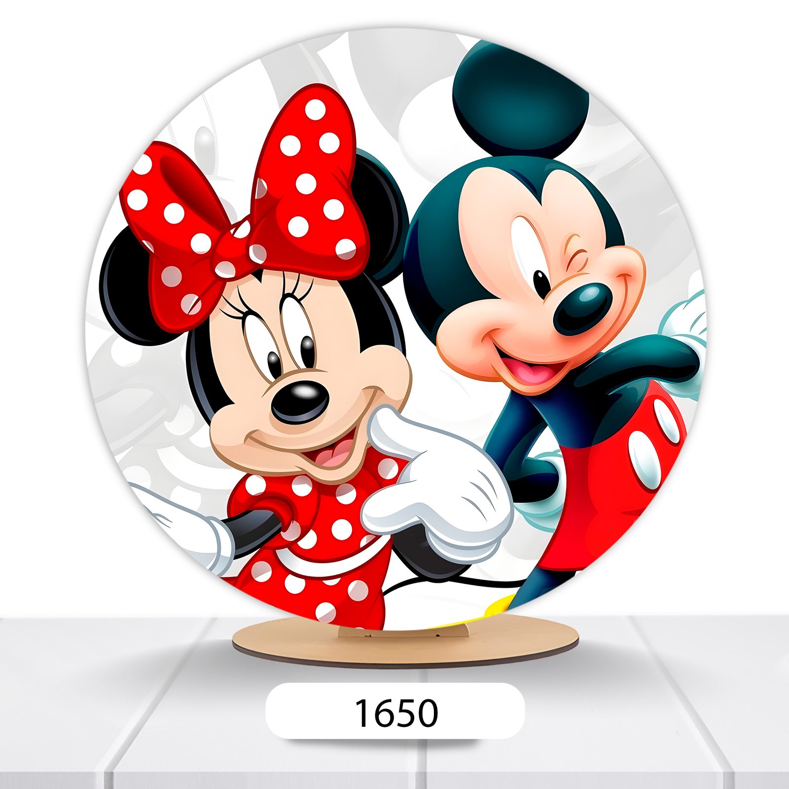 Painel Redondo Mickey 50x50cm - Imagem 17