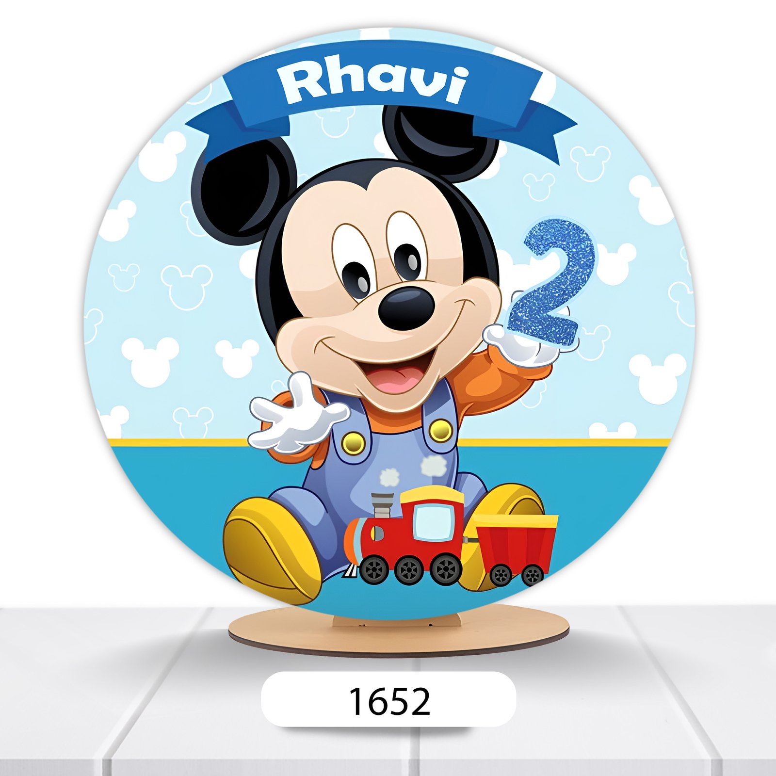 Painel Redondo Mickey 50x50cm - Imagem 19
