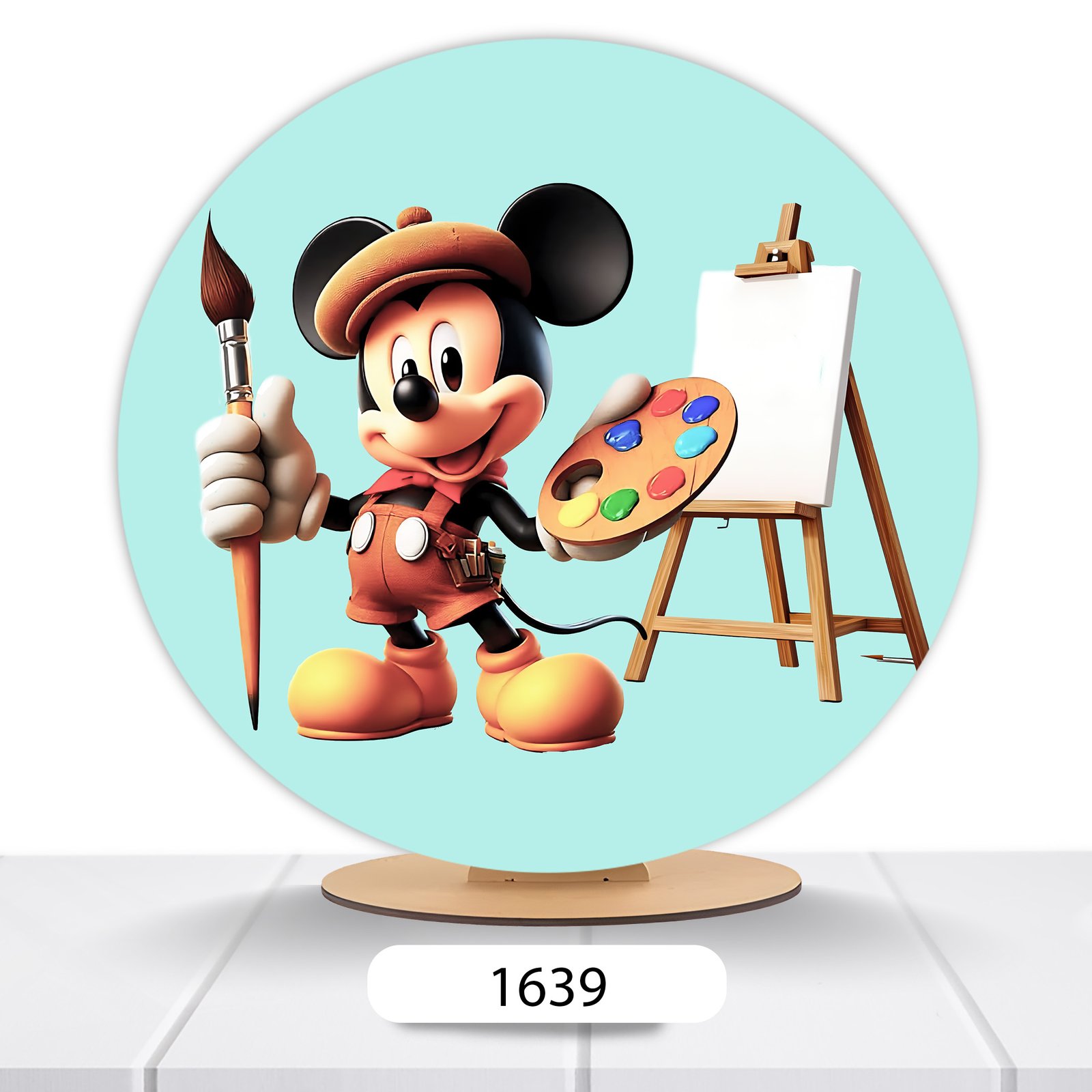 Painel Redondo Mickey 50x50cm - Imagem 6