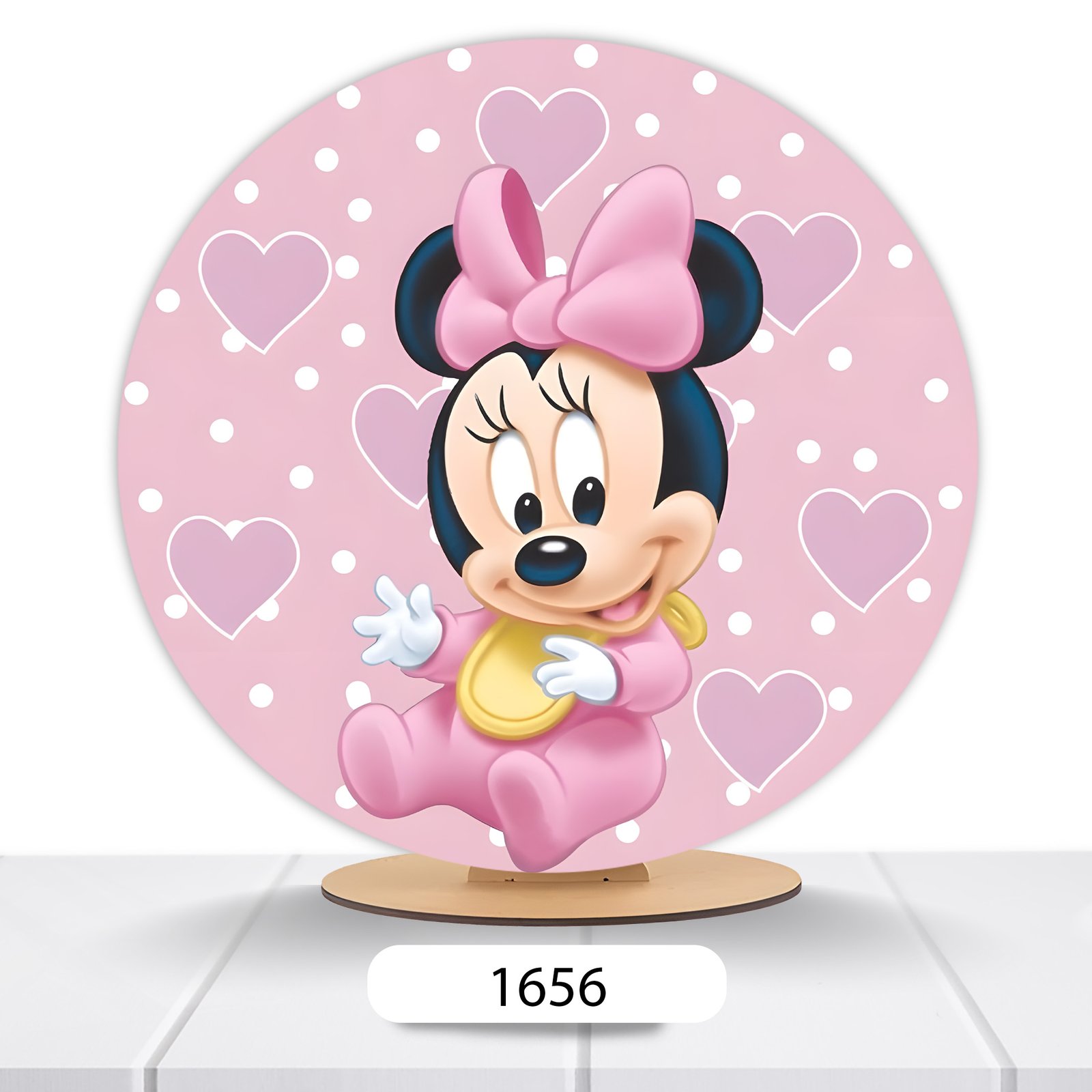 Painel Redondo Minnie 50x50cm - Imagem 2