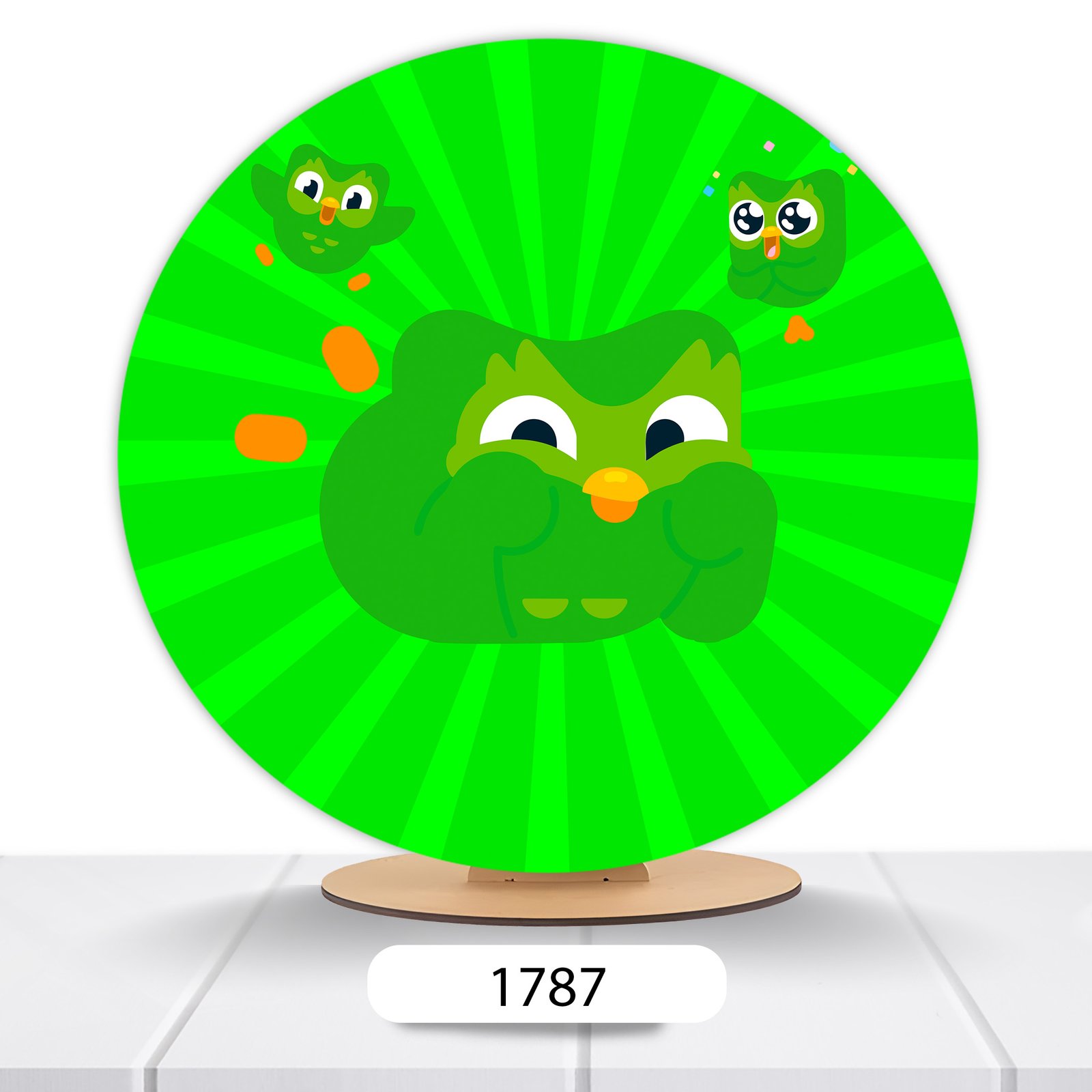 Painel Redondo Duolingo 50x50cm - Imagem 2