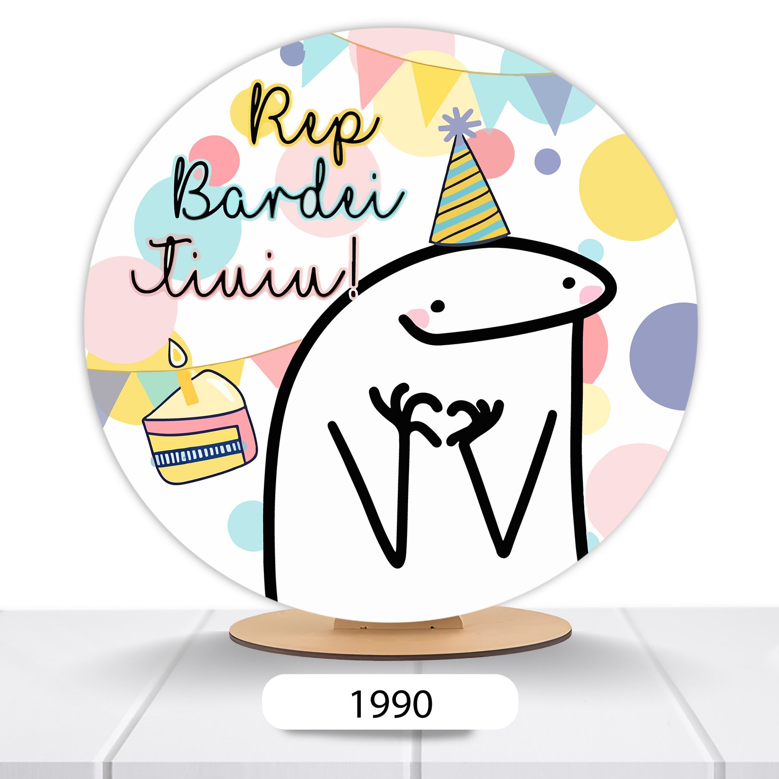 Painel Redondo Flork 50x50cm - Imagem 8