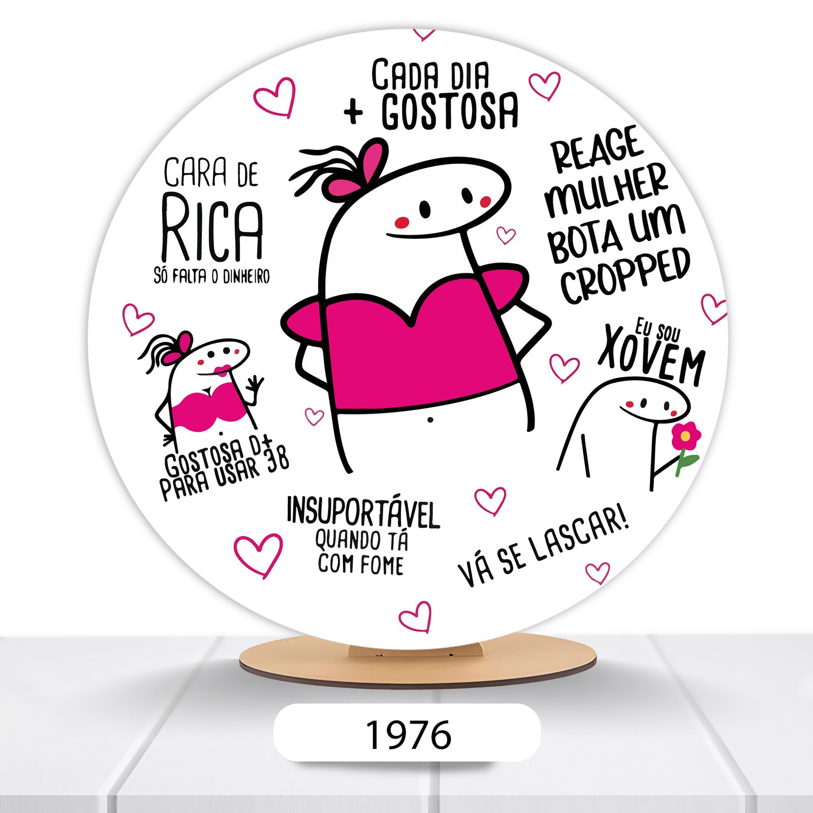 Painel Redondo Flork 50x50cm - Imagem 12