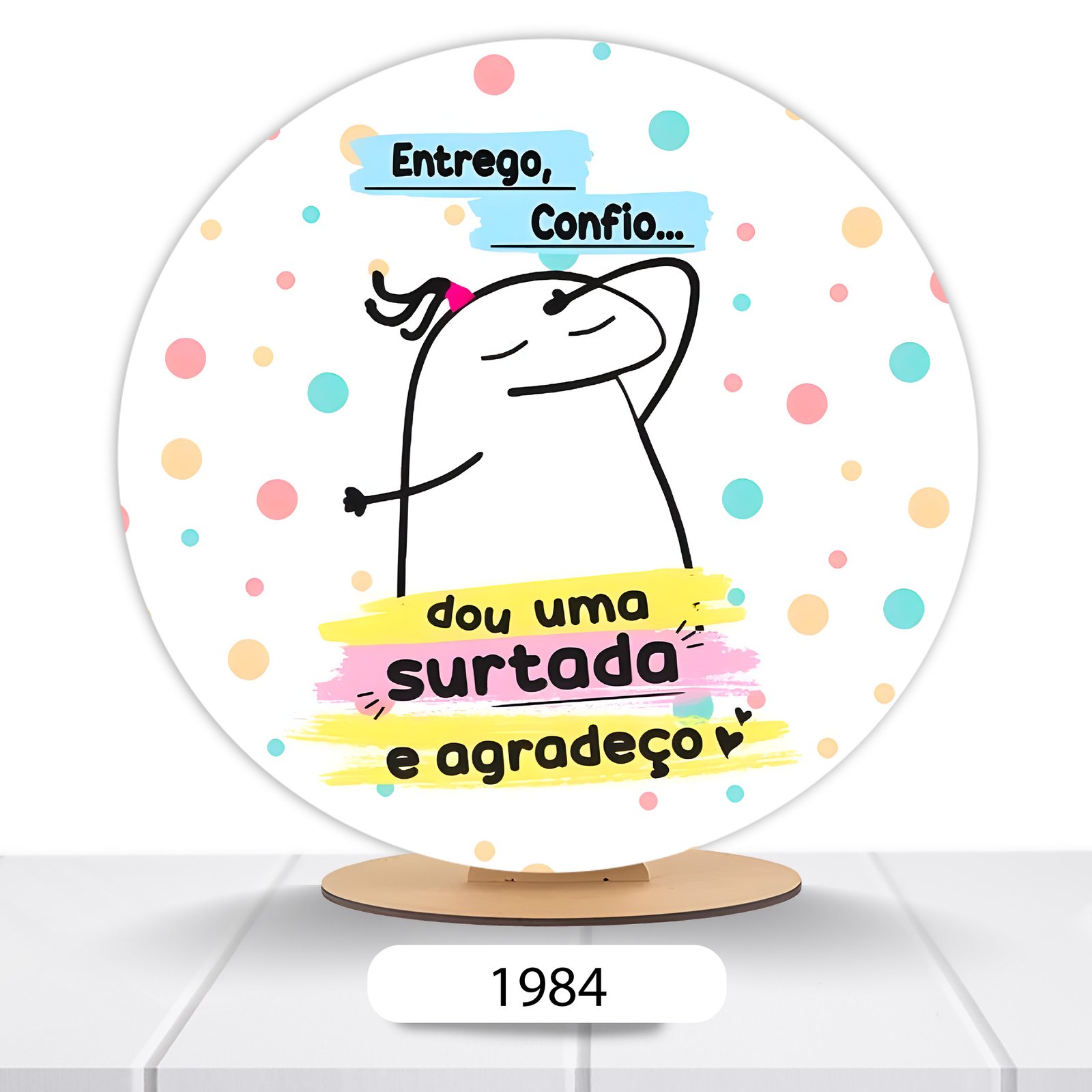 Painel Redondo Flork 50x50cm - Imagem 6