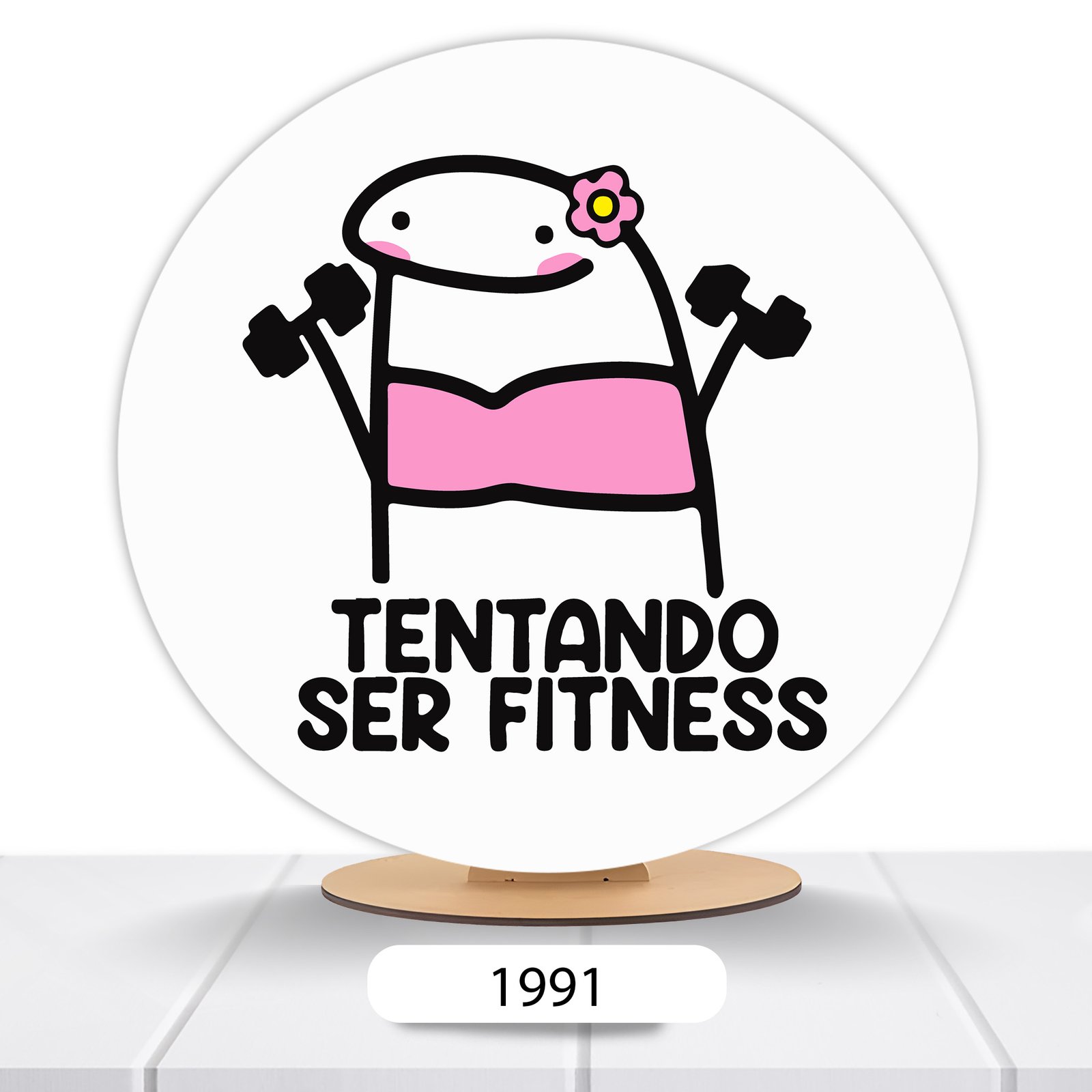Painel Redondo Flork 50x50cm - Imagem 2