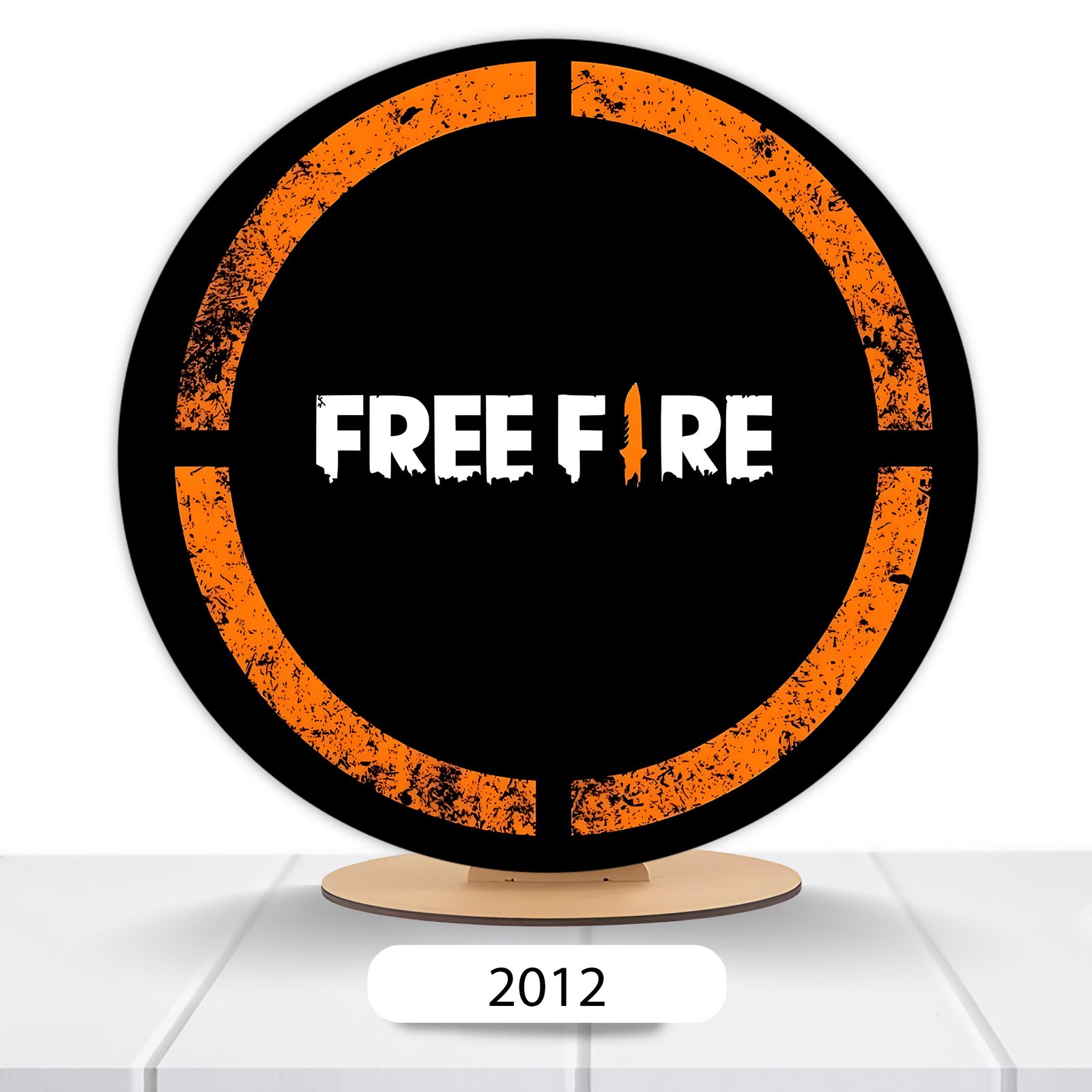 Painel Redondo Free Fire 50x50cm - Imagem 5