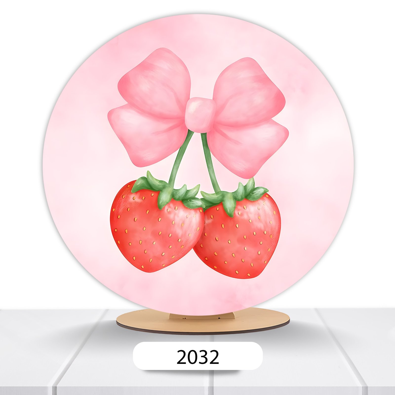 Painel Redondo Frutas 50x50cm - Imagem 5