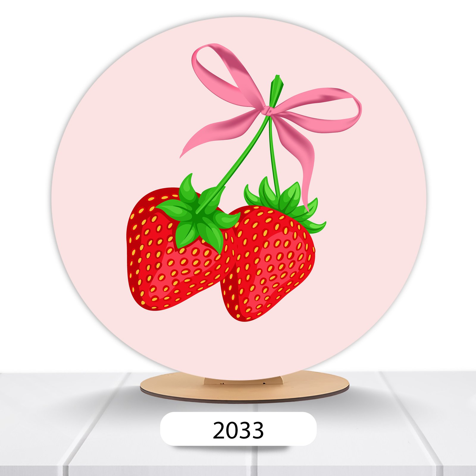 Painel Redondo Frutas 50x50cm - Imagem 6