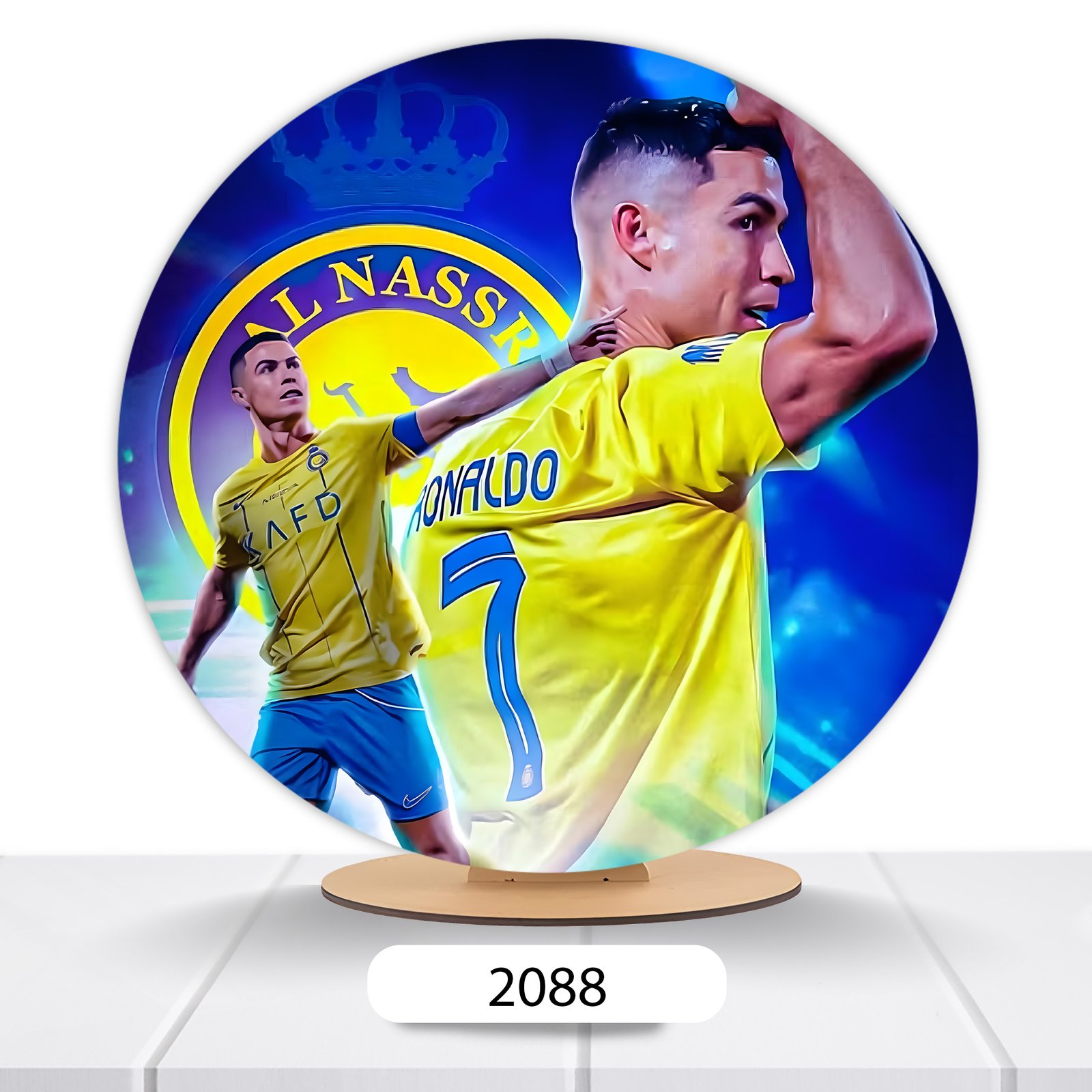 Painel Redondo CR7 50x50cm - Imagem 4