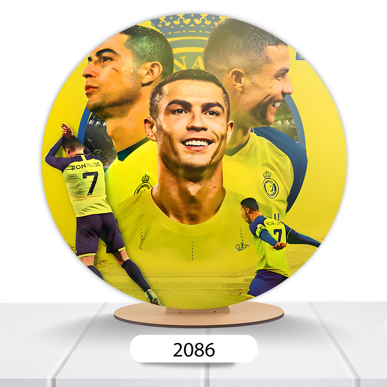 Painel Redondo CR7 50x50cm - Imagem 2