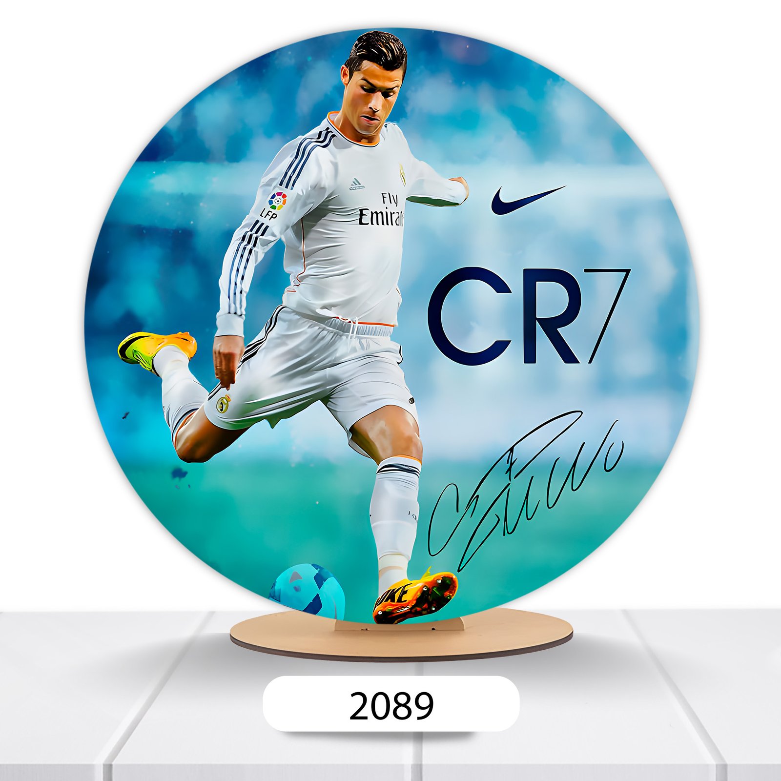 Painel Redondo CR7 50x50cm - Imagem 5