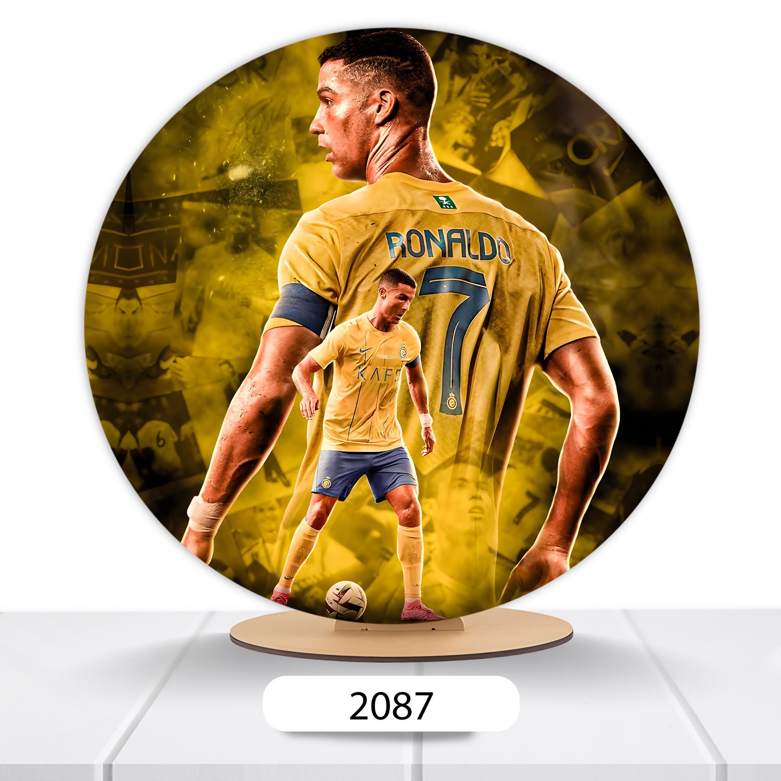 Painel Redondo CR7 50x50cm - Imagem 3