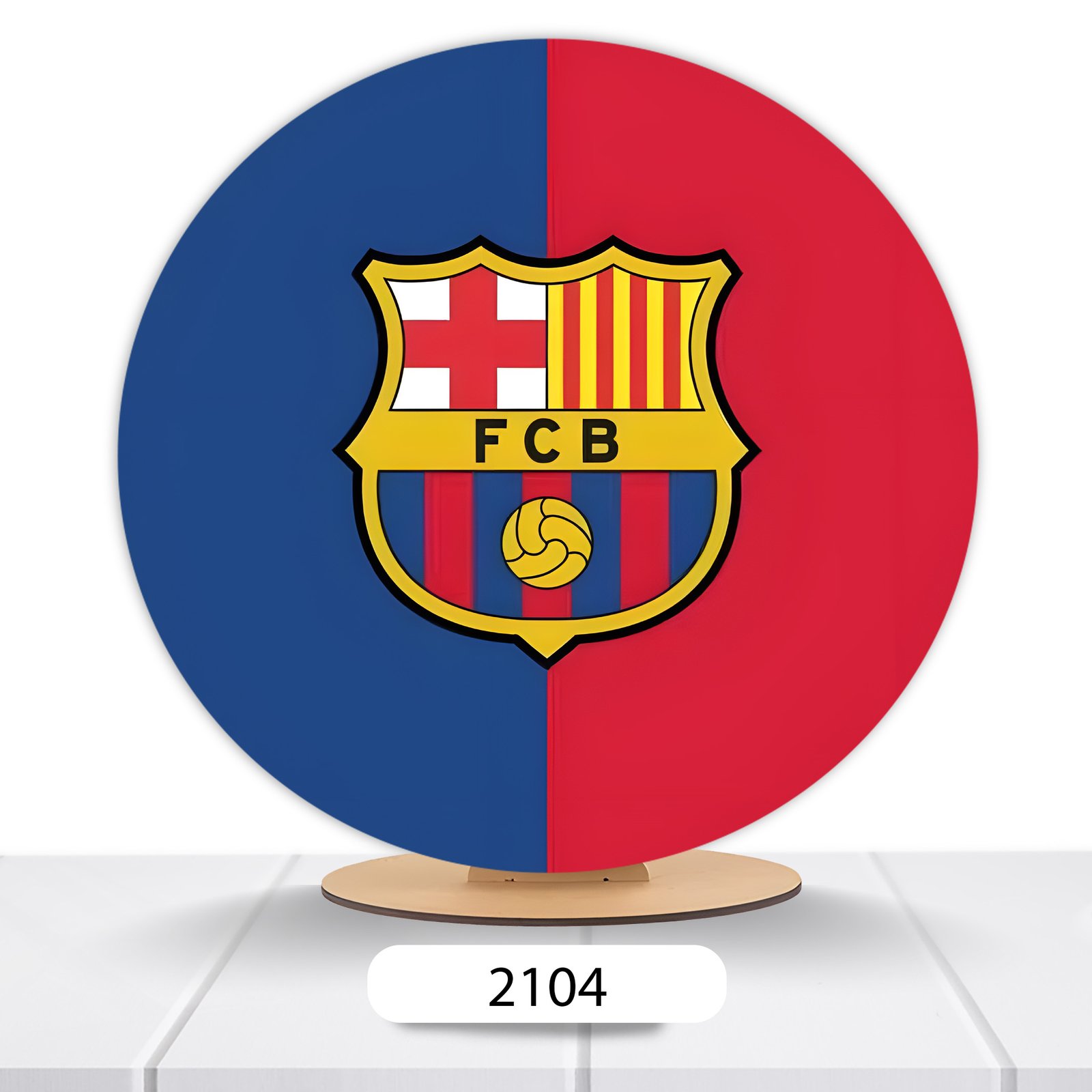 Painel Redondo Barcelona 50x50cm - Imagem 5
