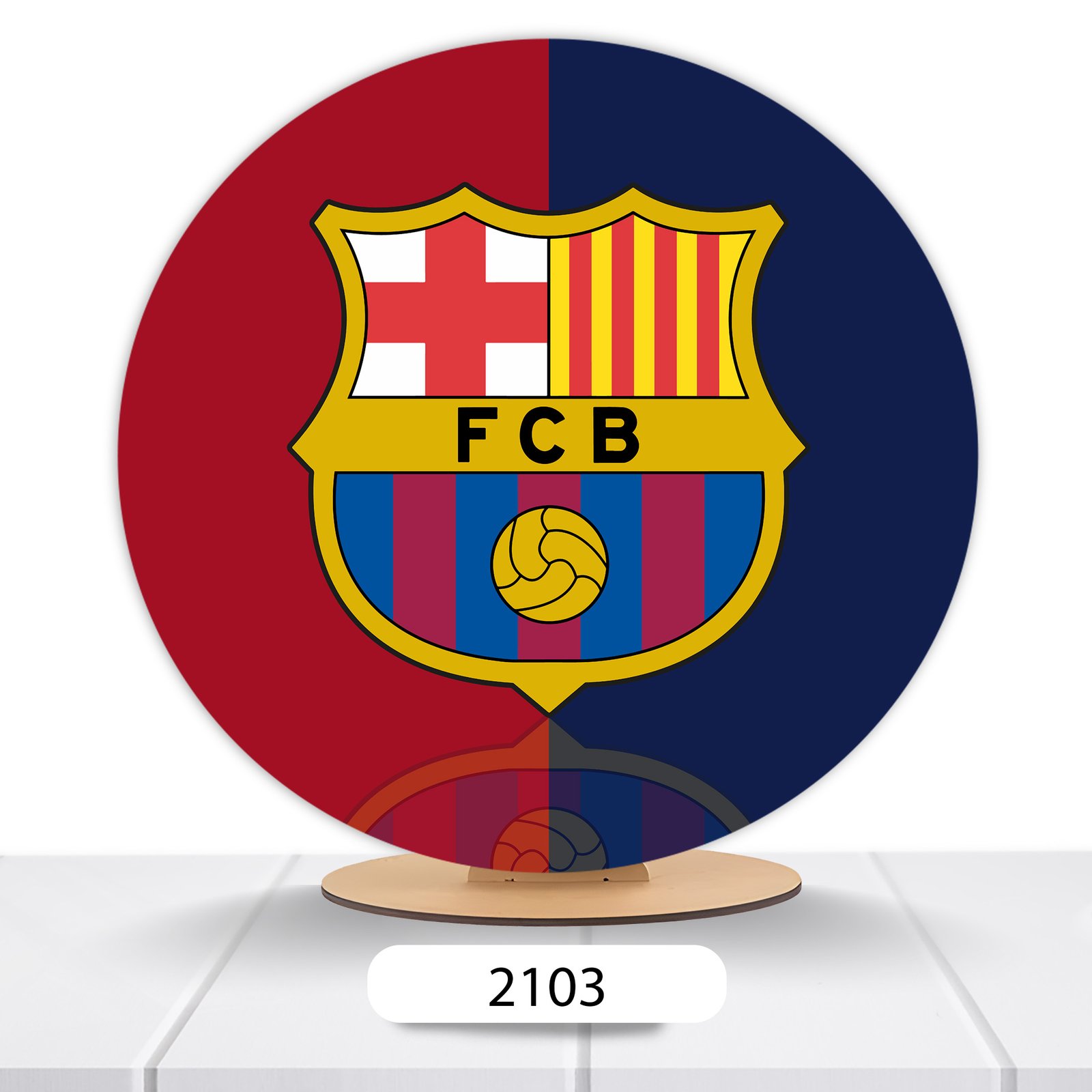 Painel Redondo Barcelona 50x50cm - Imagem 4