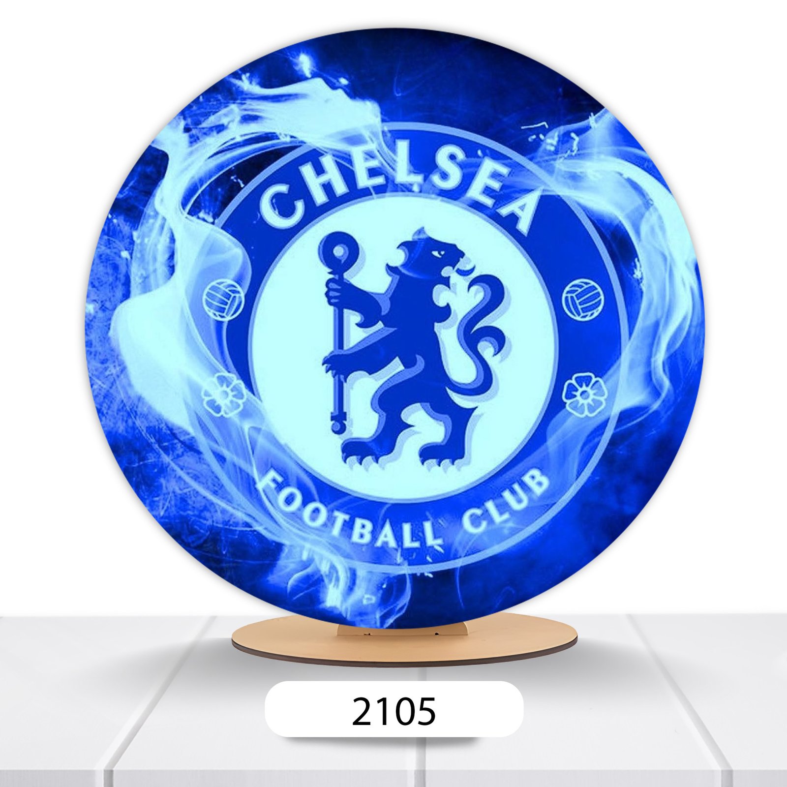 Painel Redondo Chelsea  50x50cm