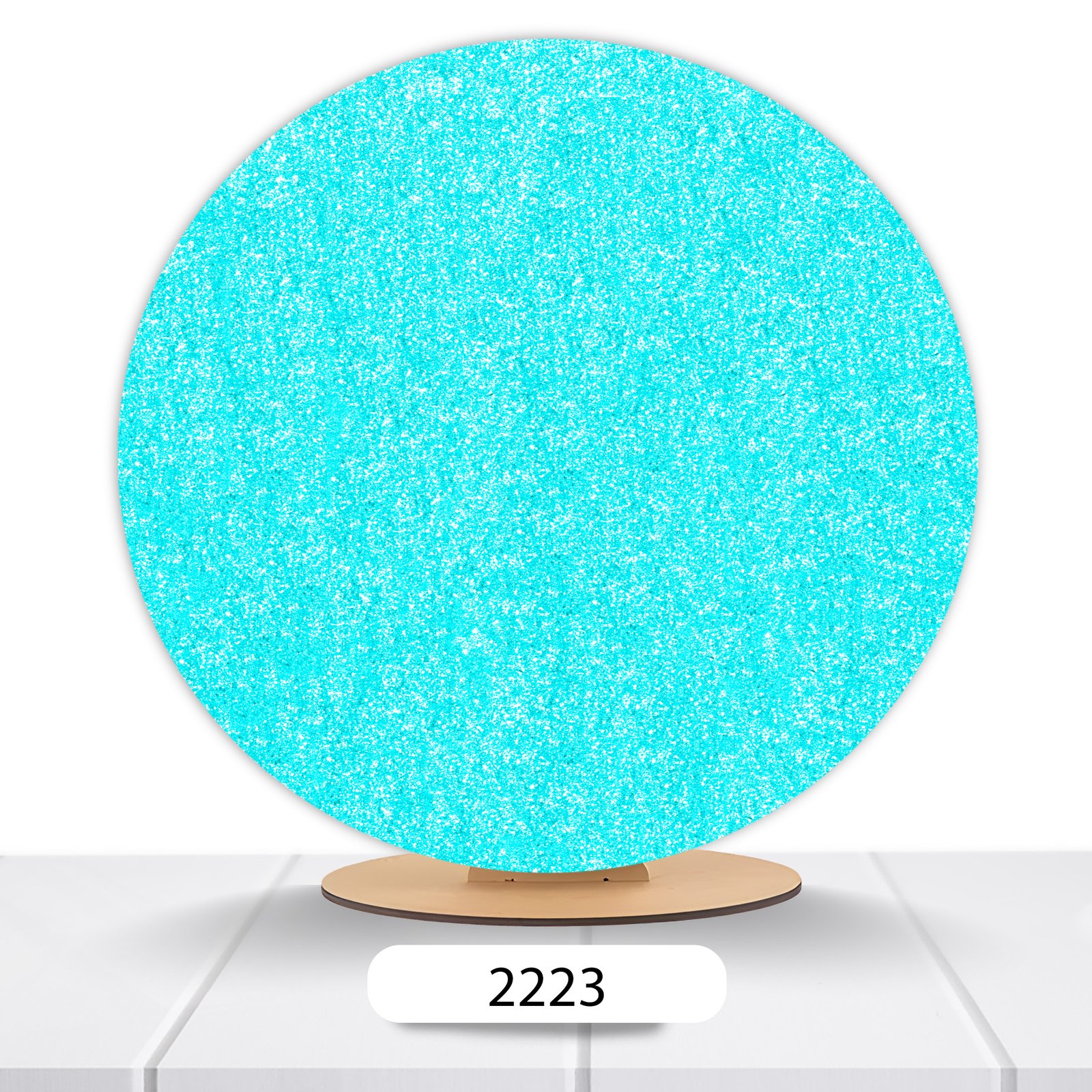 Painel Redondo Glitter 50x50cm - Imagem 11