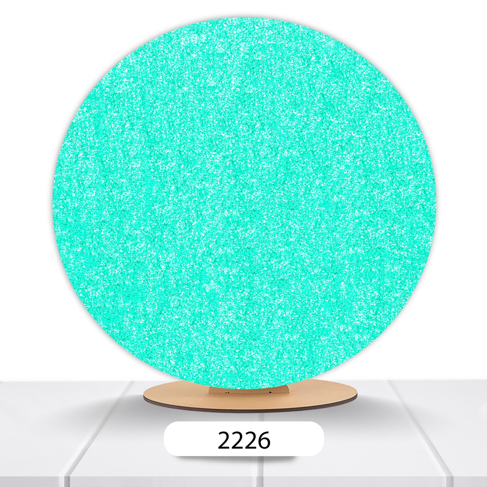 Painel Redondo Glitter 50x50cm - Imagem 14