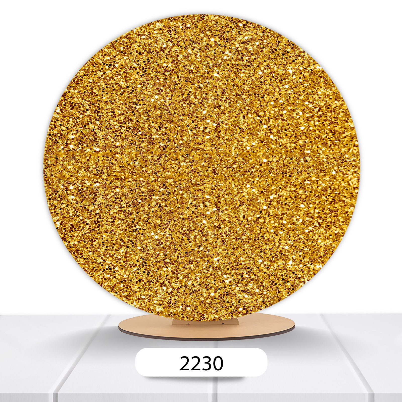 Painel Redondo Glitter 50x50cm - Imagem 18