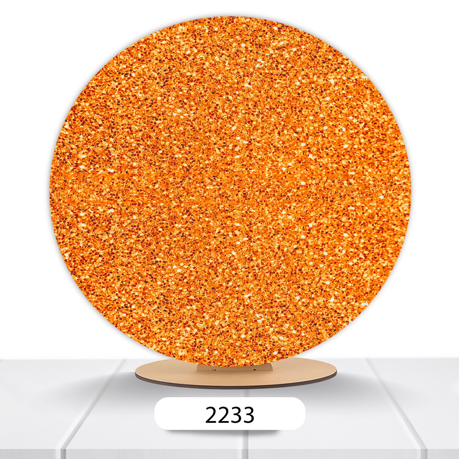 Painel Redondo Glitter 50x50cm - Imagem 2